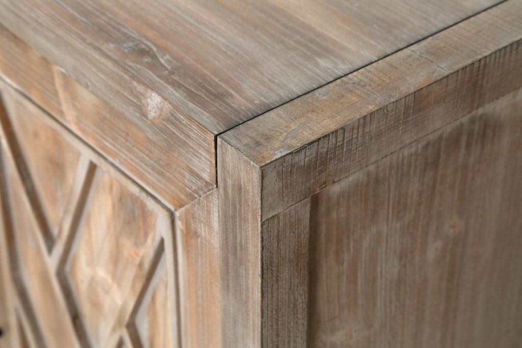 4-door console sideboard entryway cabinet