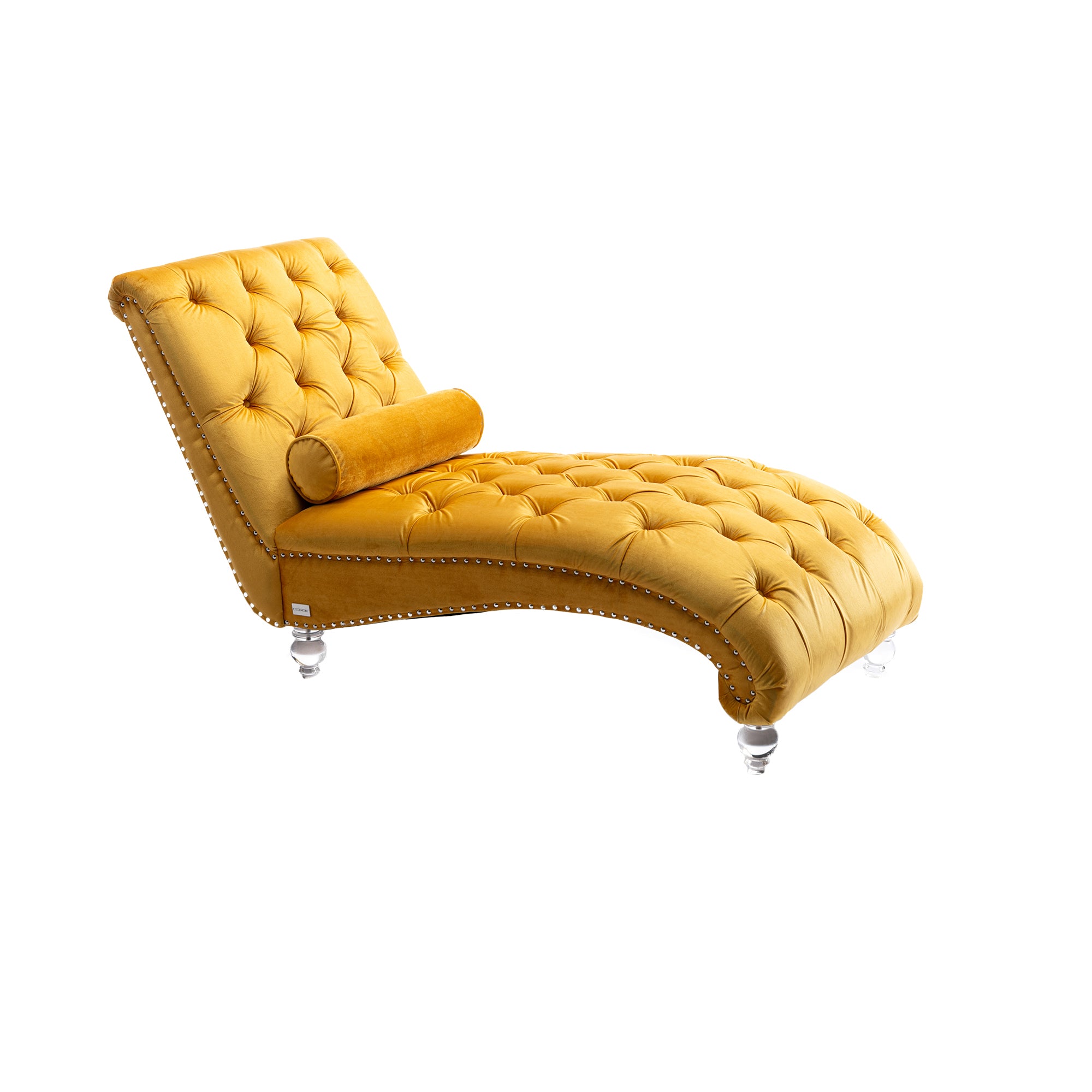 Chaise lounge arm and back detail