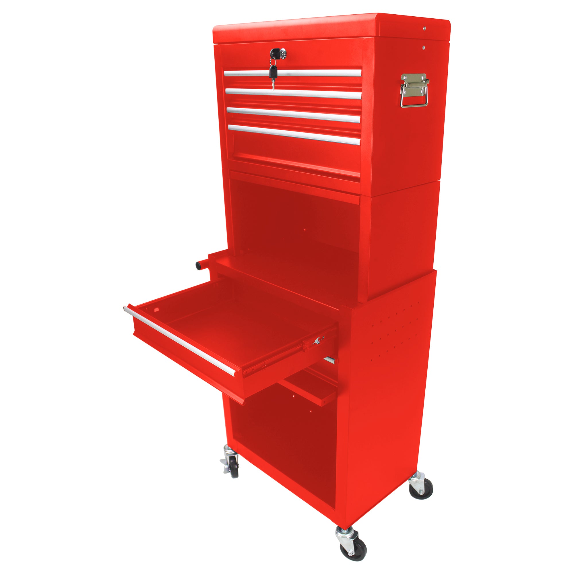 Detachable 6-drawer tool chest bottom cabinet profile