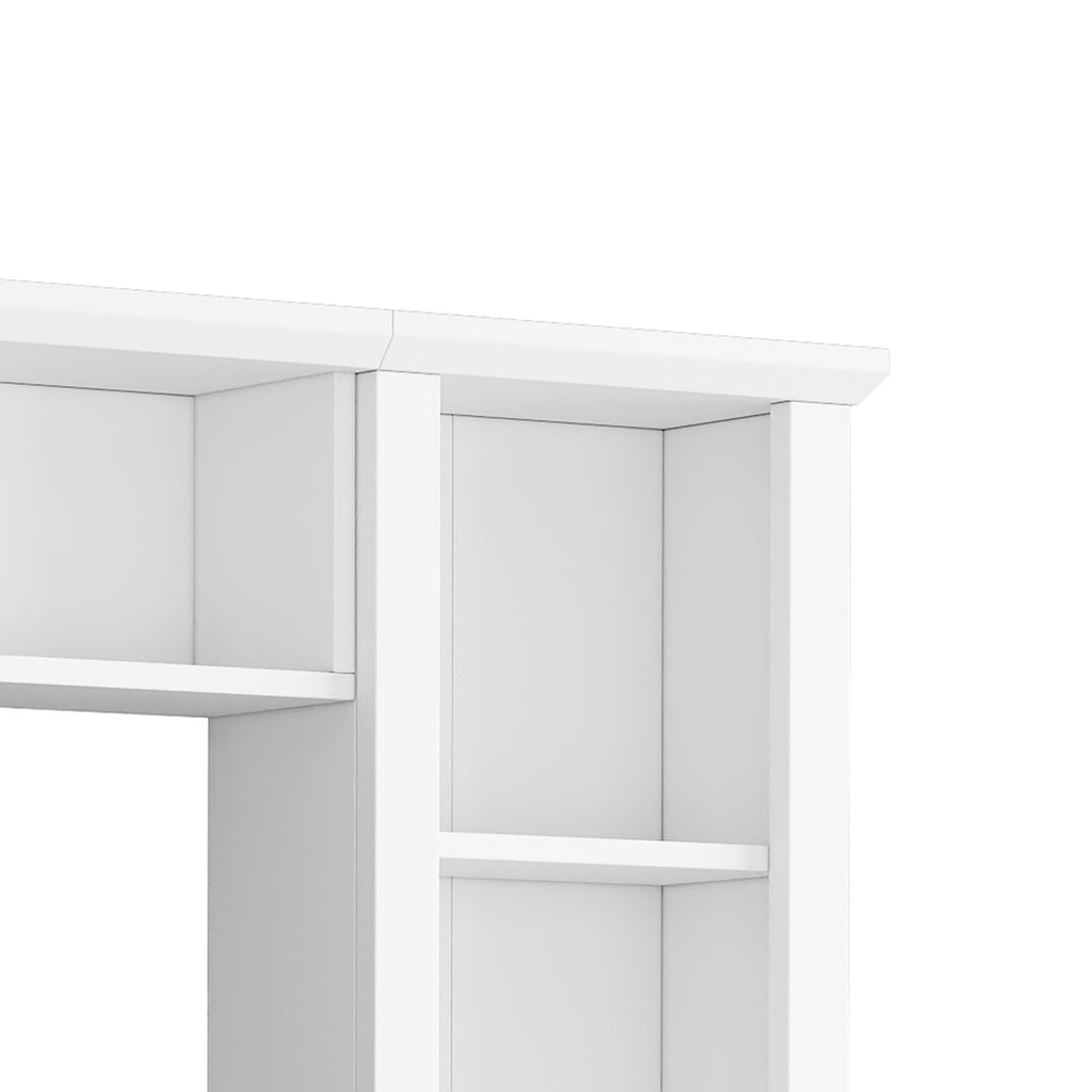 103" Entertainment Center Wall Unit with Bridge — for TVs Up to 75"