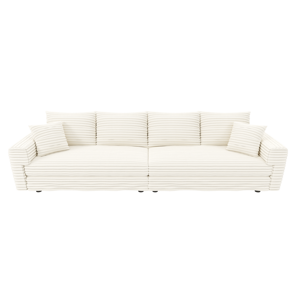 102-inch wide 4-seat sofa dimensions overview