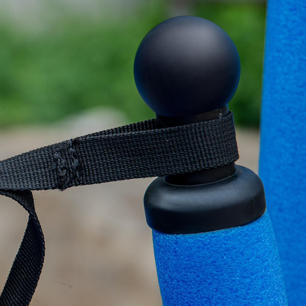 Backyard trampoline safety net 360 degree enclosure