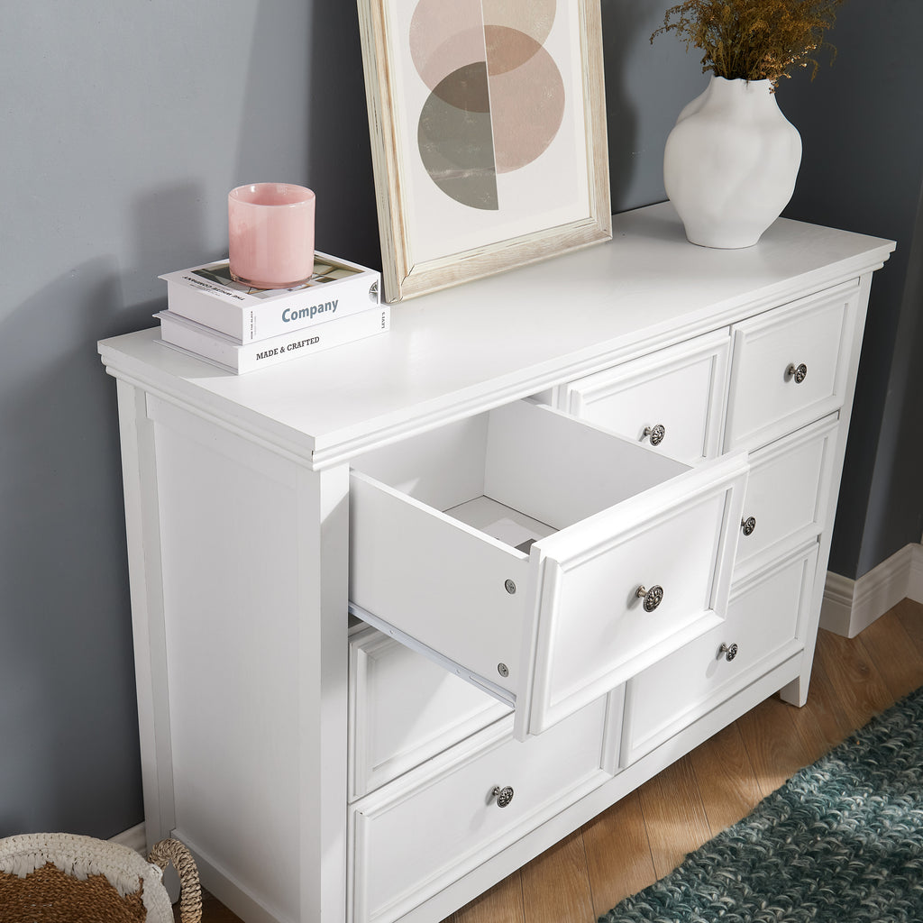 Modern dresser unique cabinet legs stability detail
