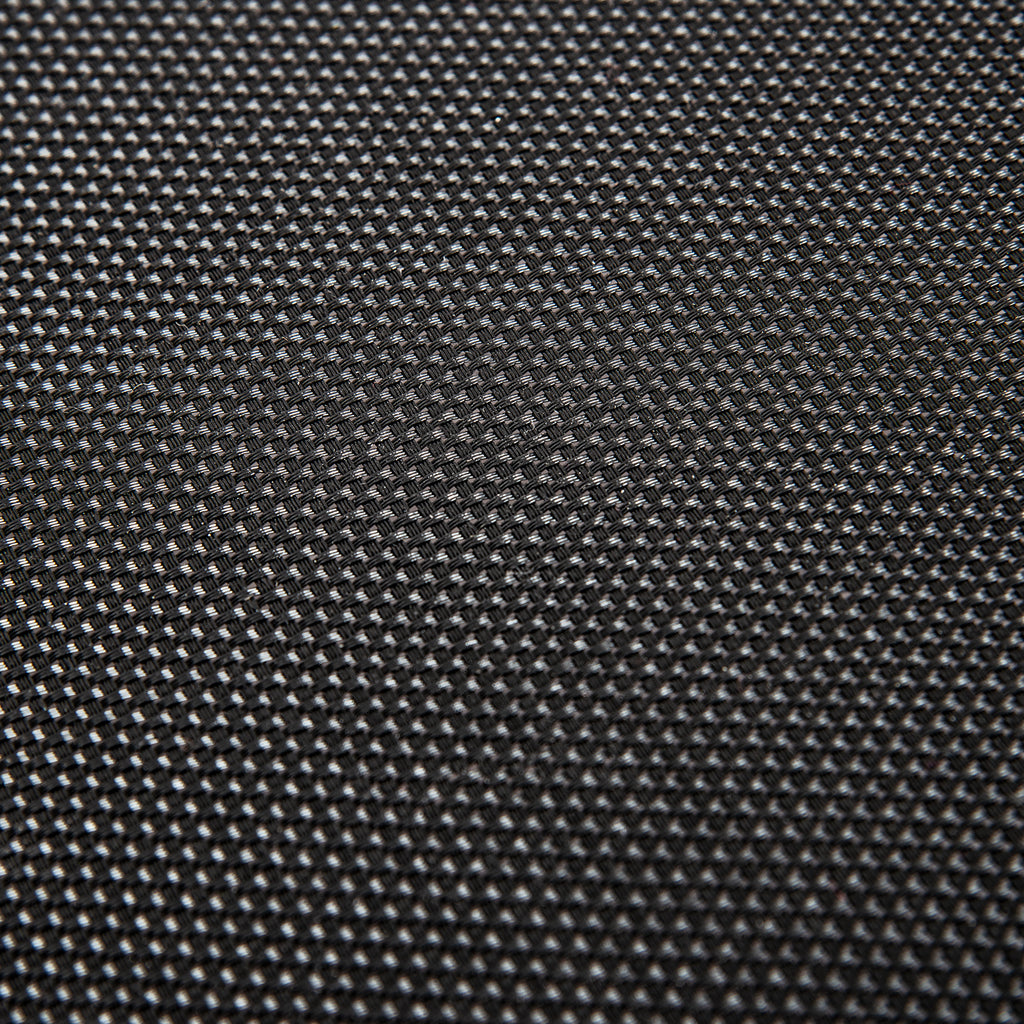 Blue mini trampoline six-leg galvanized steel frame detail