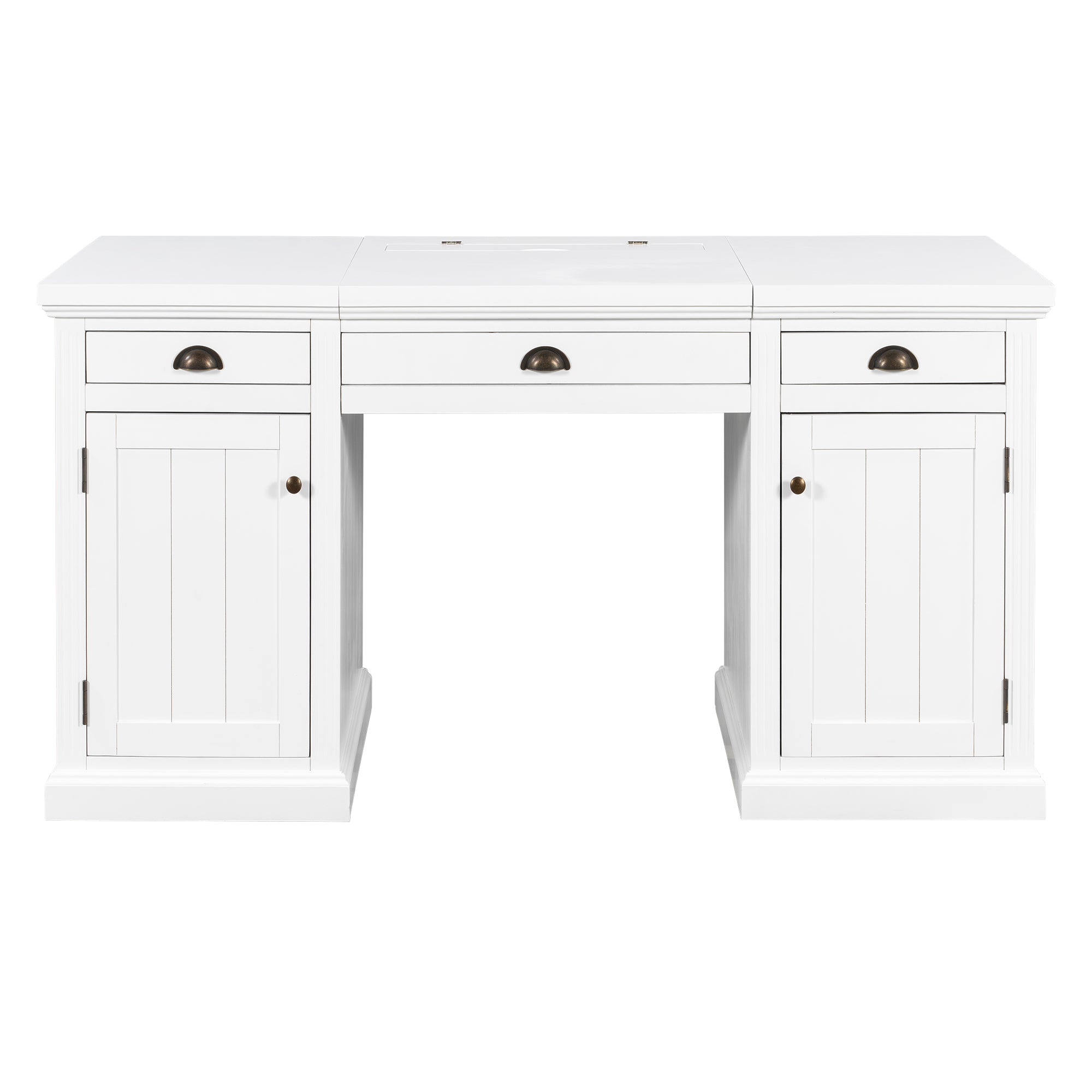 Wood cabinet interior storage for files and books