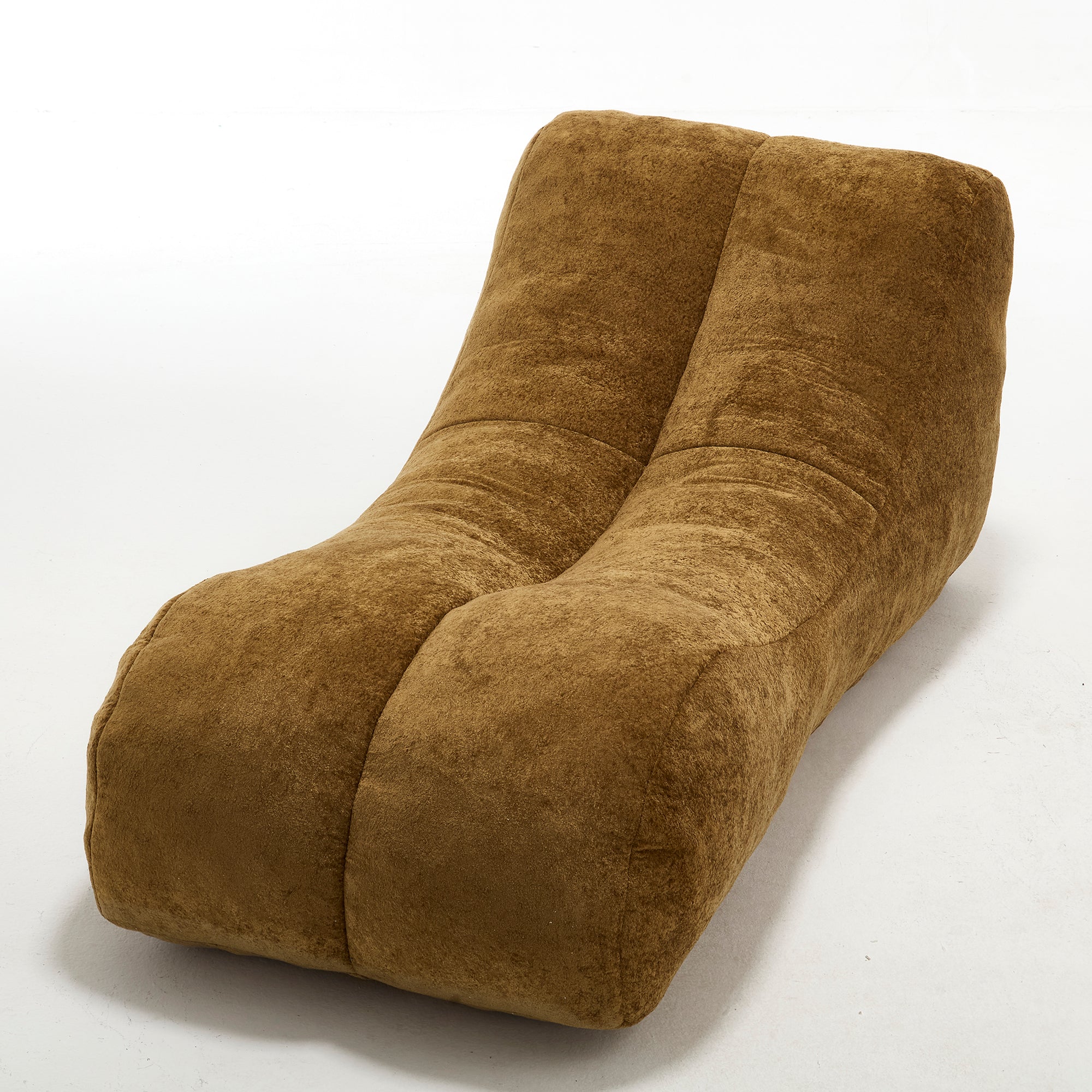Soft foam bean bag seat cushion detail