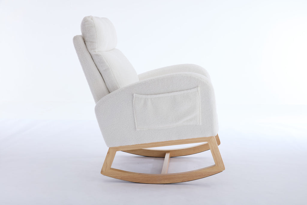 Nursery rocking chair complete set — final product photo