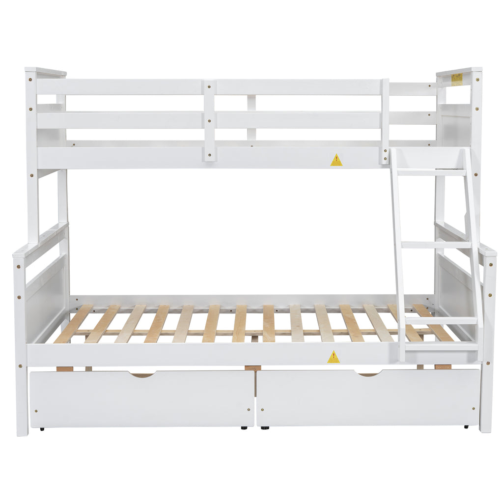 Bunk bed guardrail and ladder safety detail