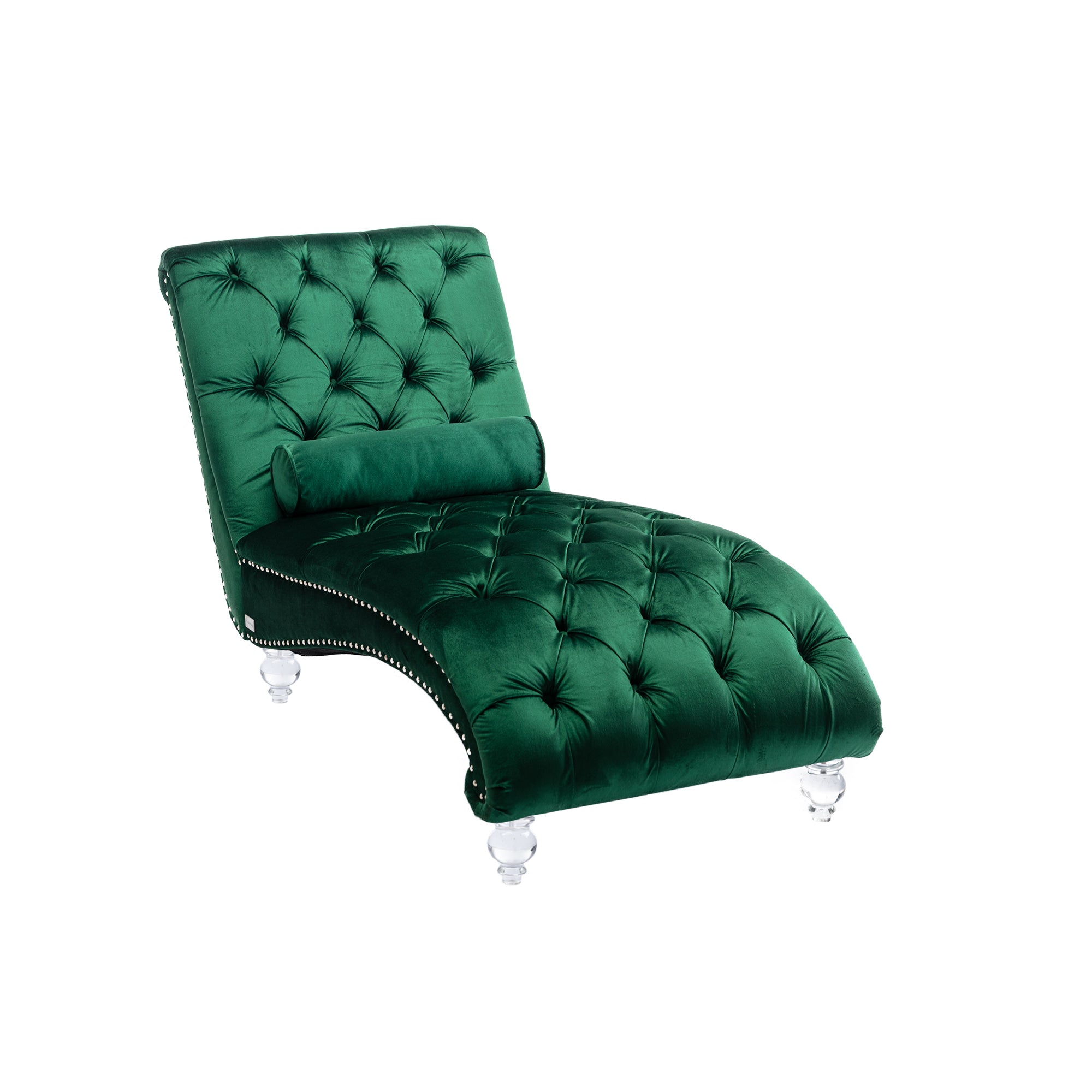 Chaise lounge arm and back detail