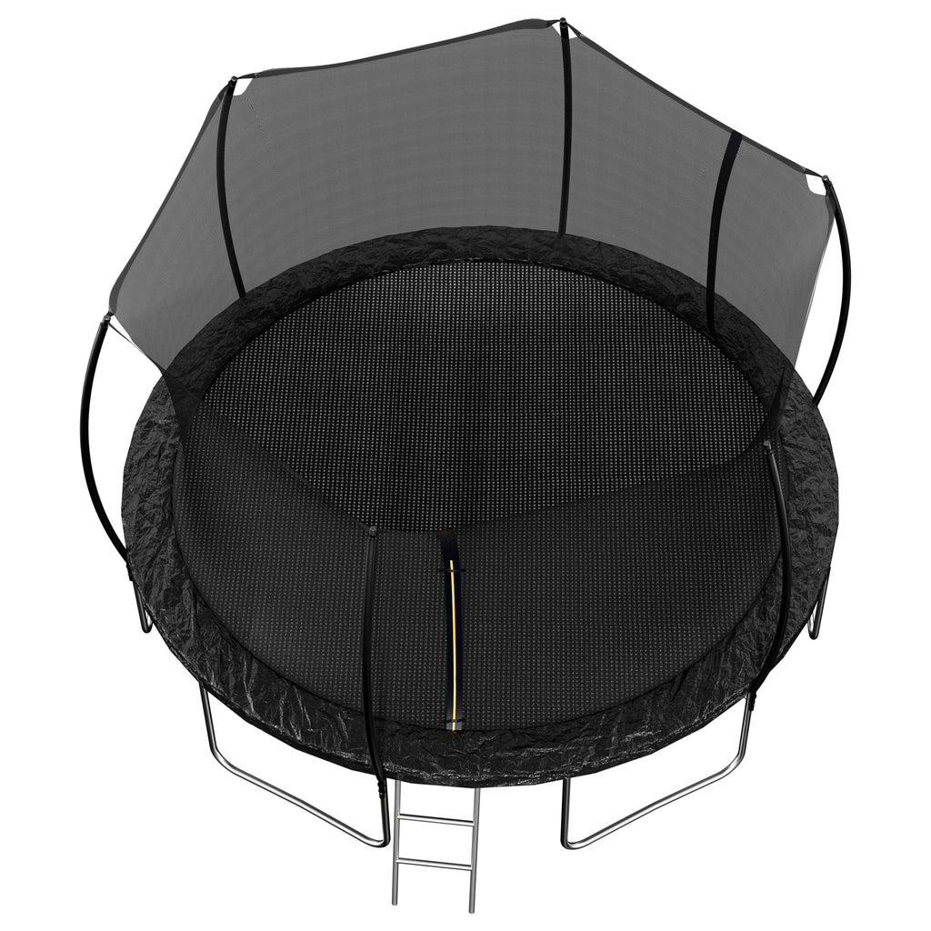 Galvanized steel frame six W-shaped legs stable base detail