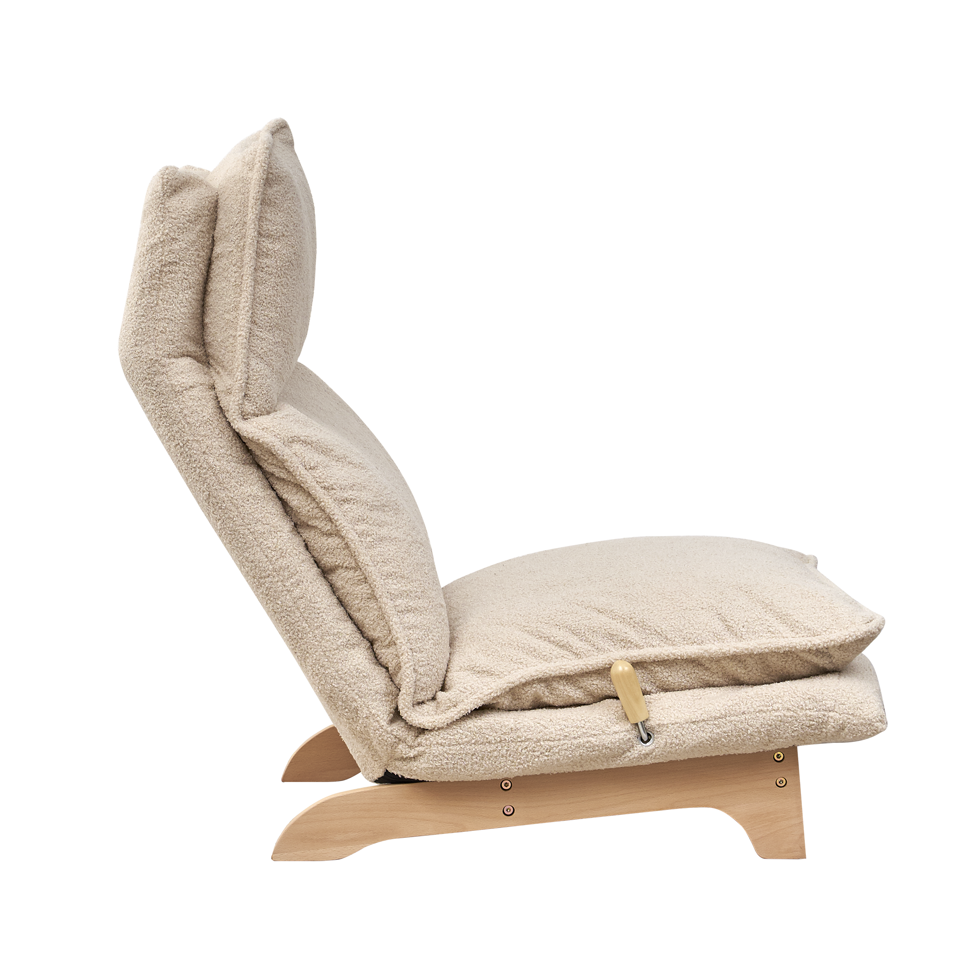 Compact foldable floor chair dimensions overview