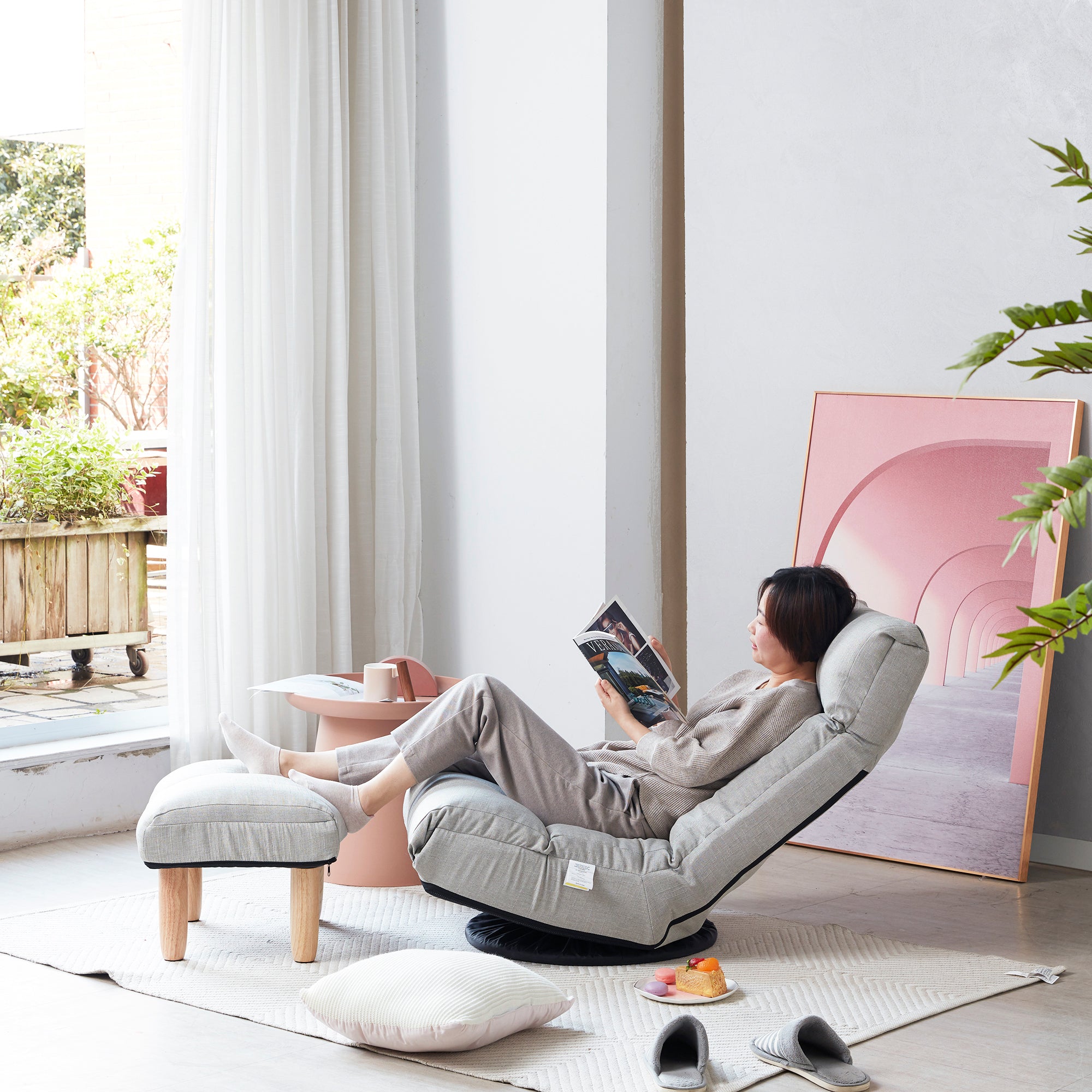 360 degree swivel base