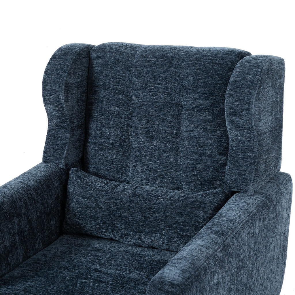 Living room accent chair lifestyle photo