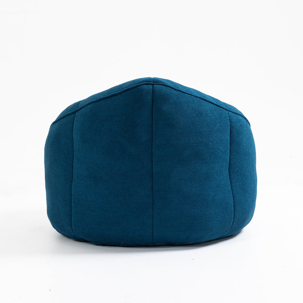 Microfiber bean bag chair — dimension reference