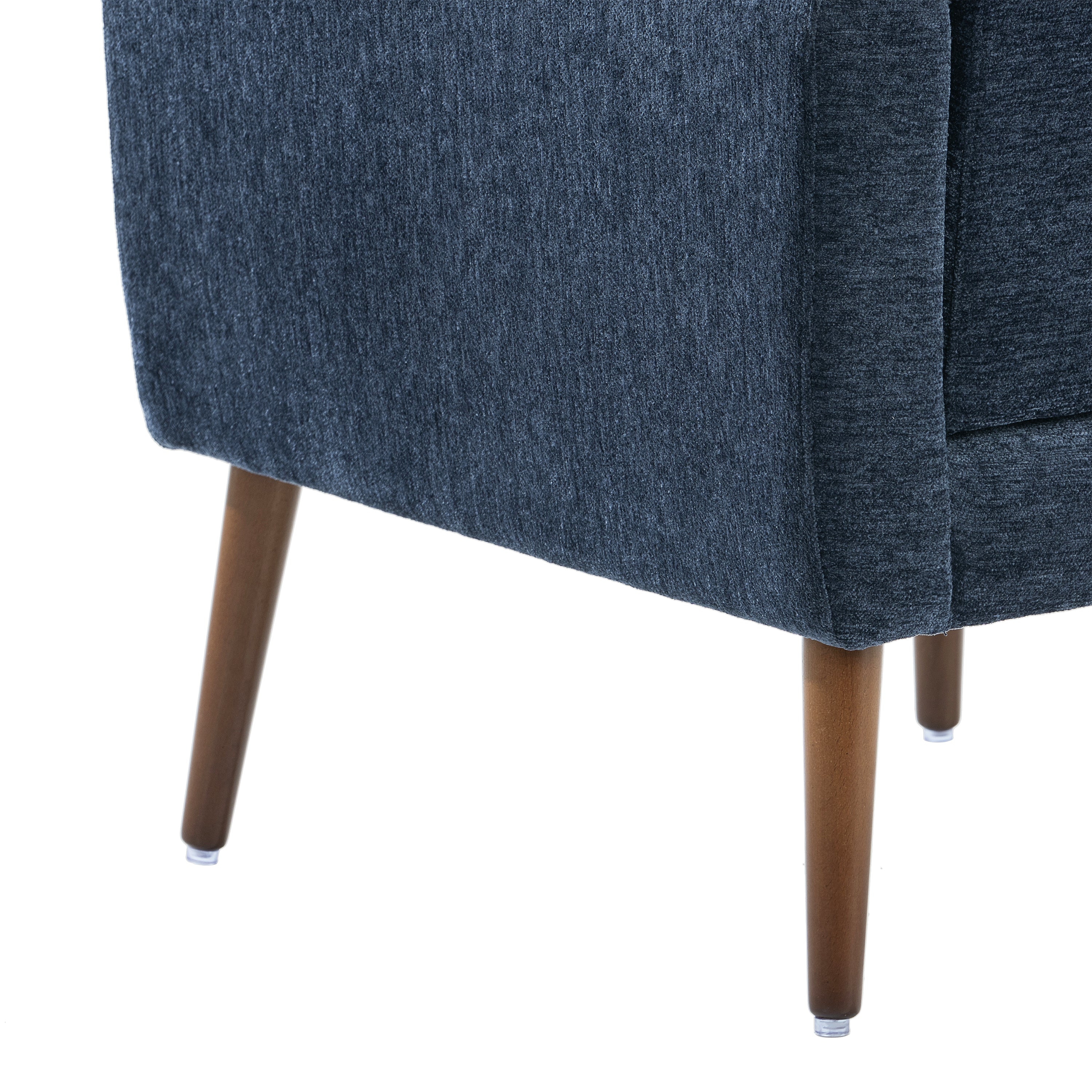 Dark blue modern armchair product photo