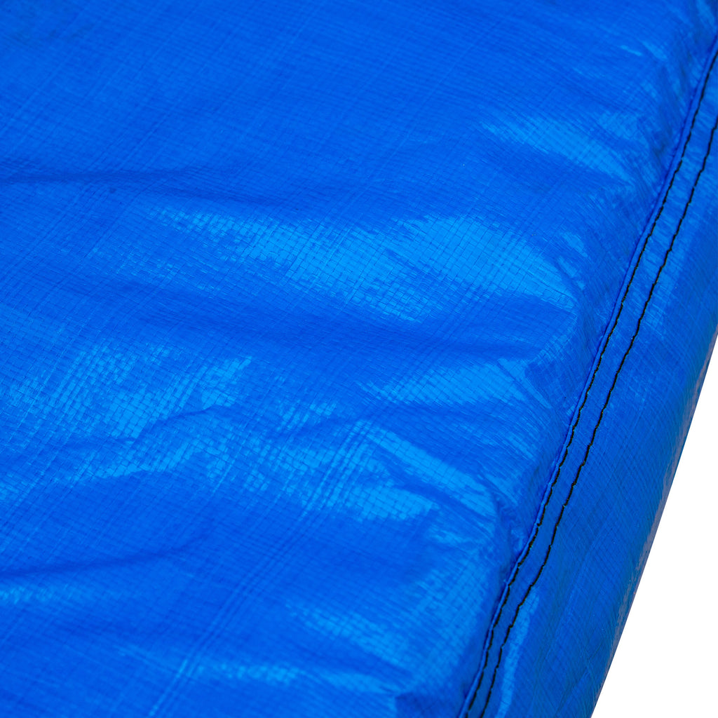 Blue PE cover trampoline jumping mat surface