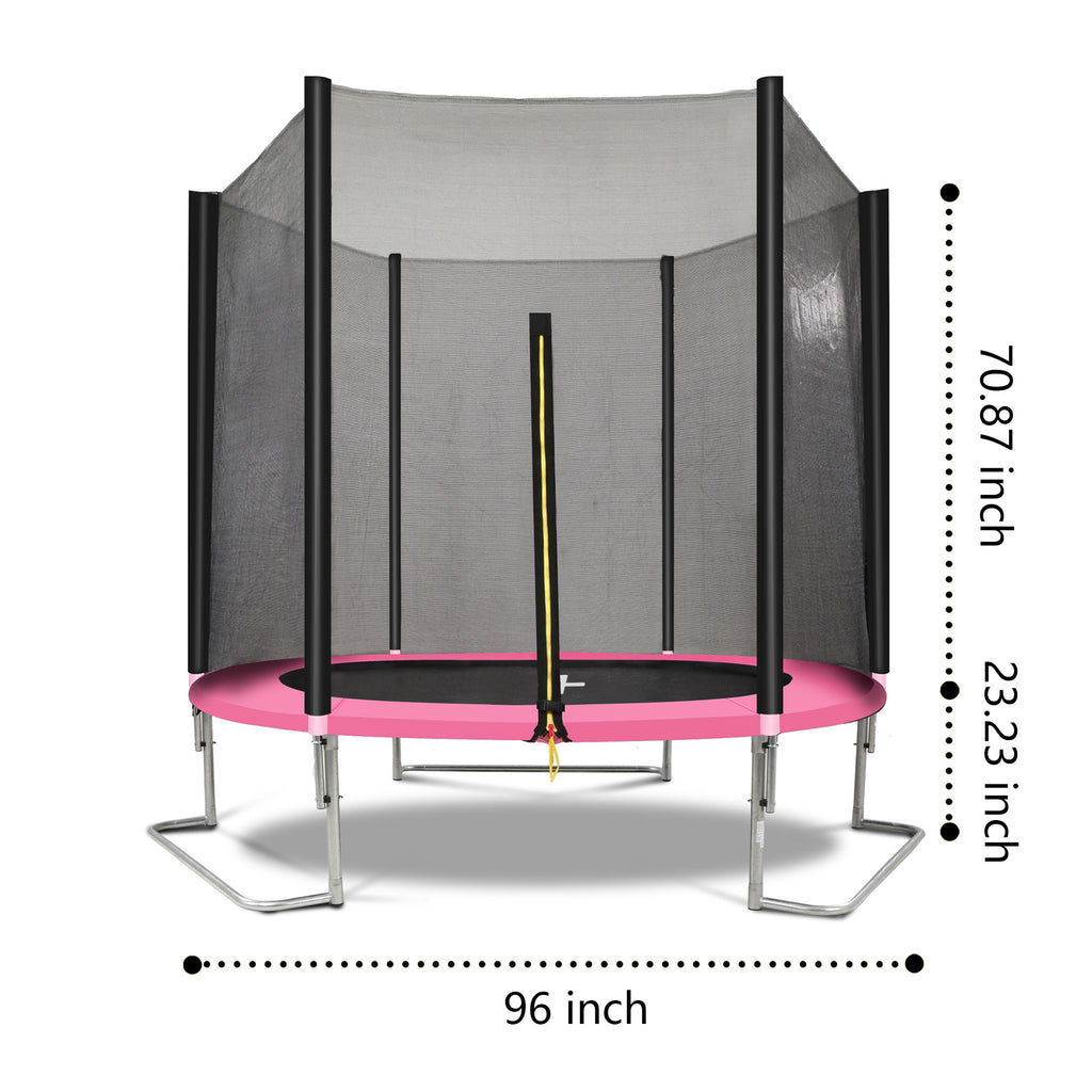Backyard 8ft trampoline complete product photo