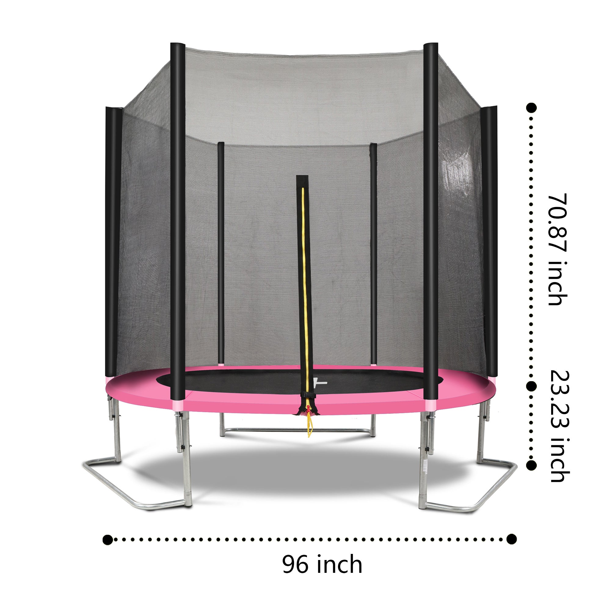 Backyard 8ft trampoline complete product photo