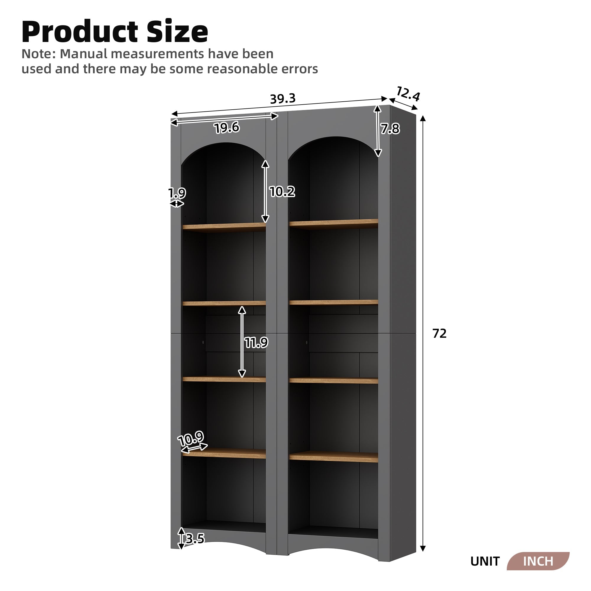 3-Piece Farmhouse Entertainment Center — for TVs Up to 70"