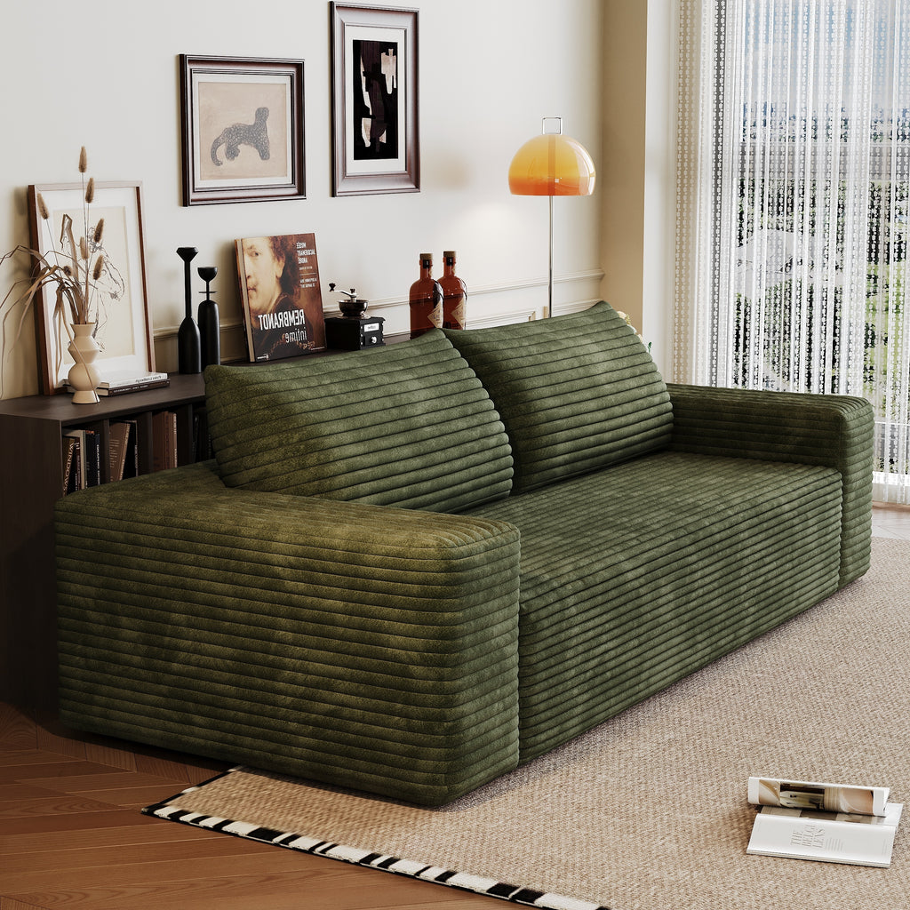 Sofa backrest pillow and cushion detail