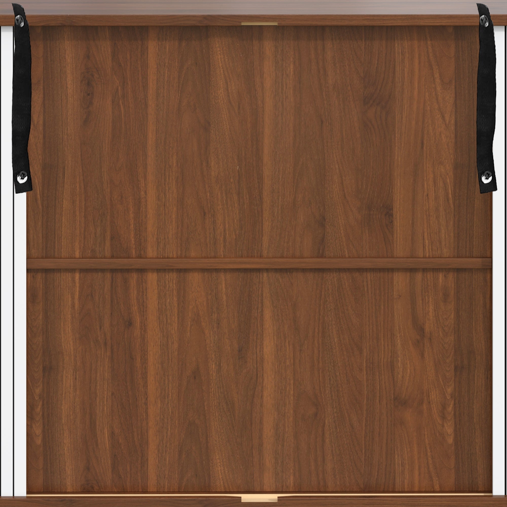 39' Fluted Liquor & Coffee Bar Cabinet with 6 Wine Racks and 3 Glass Holders, Mid-Century Modern Bar Cabinet with A Large Storage Drawer ,4 Hidden Storage Space on the Side , Black