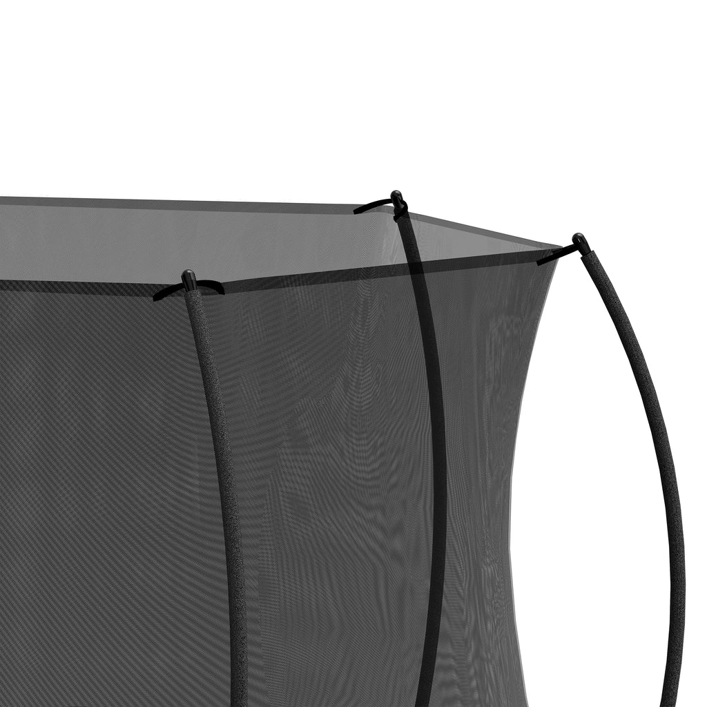 14 ft round trampoline full assembled backyard product photo