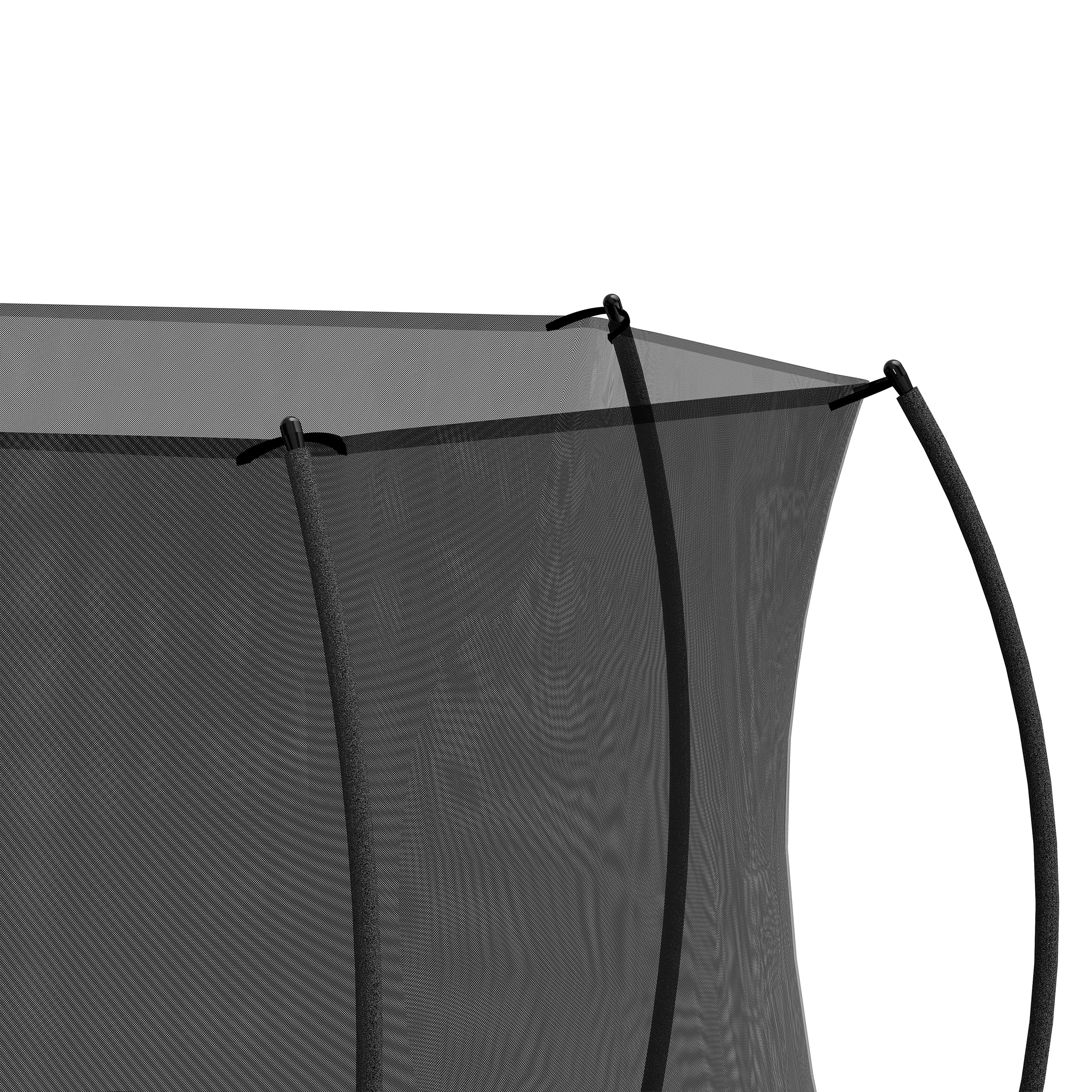14 ft round trampoline full assembled backyard product photo