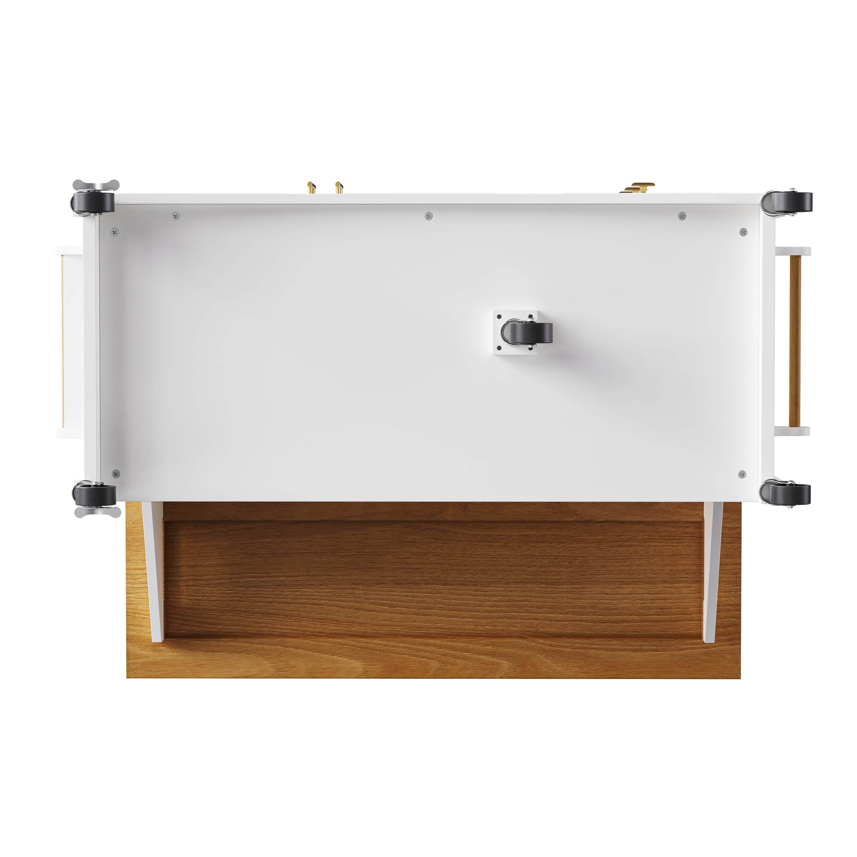 K&K 52'' Kitchen Island with Drop Leaf, Embossed Texture Kitchen Island on Wheels with Spice Rack, Towel Rack, 2 Doors and 5 Drawers, Kitchen Storage Cart with Adjustable Shelf for Kitchen, Blue Grey