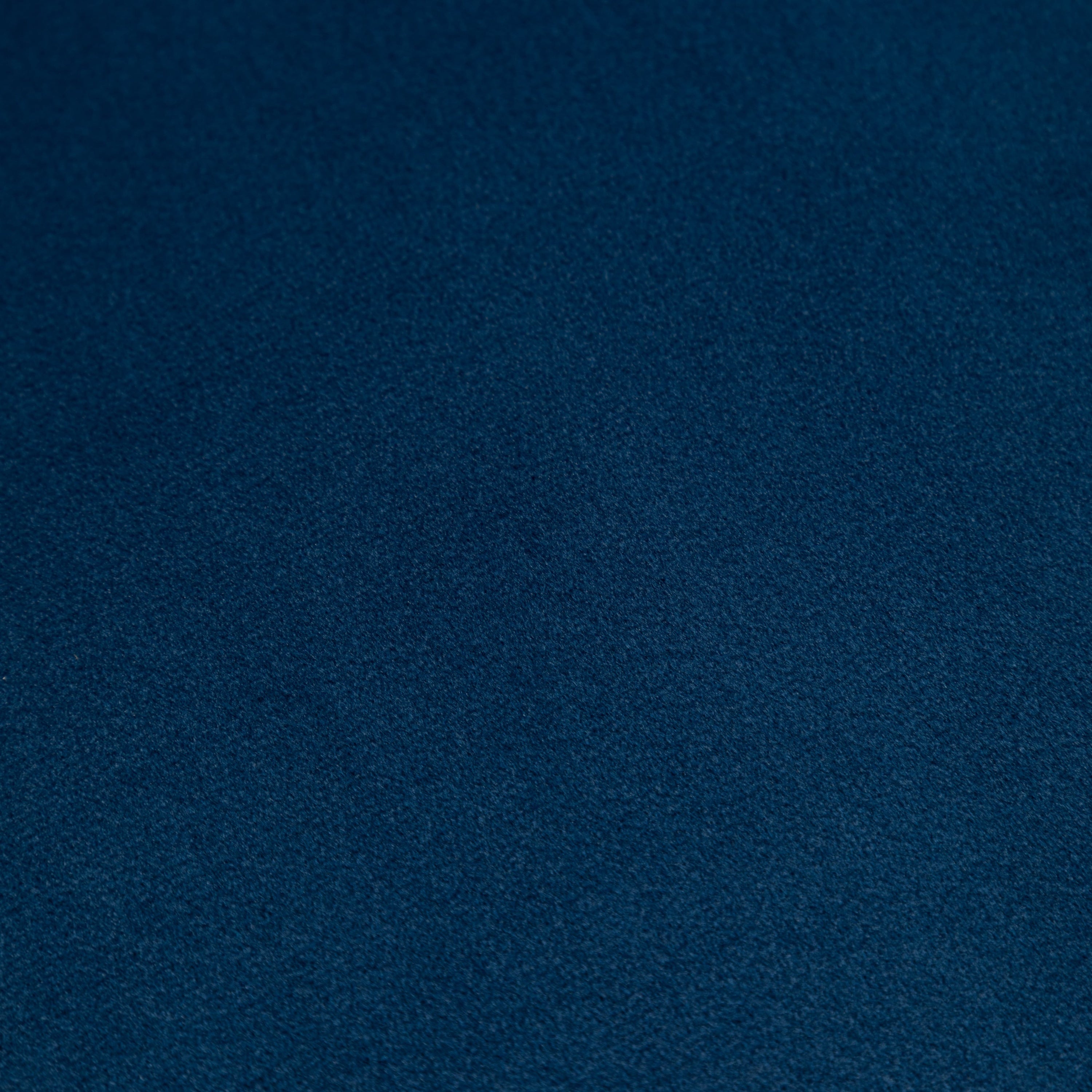 Blue velvet accent chair top view