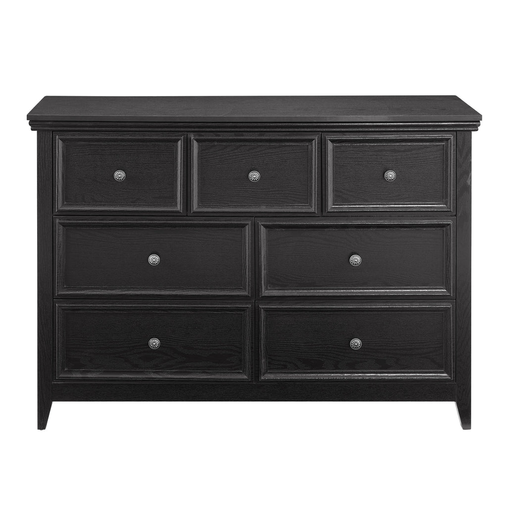 Modern 7-Drawer Dresser — Chest of Drawers Storage Cabinet