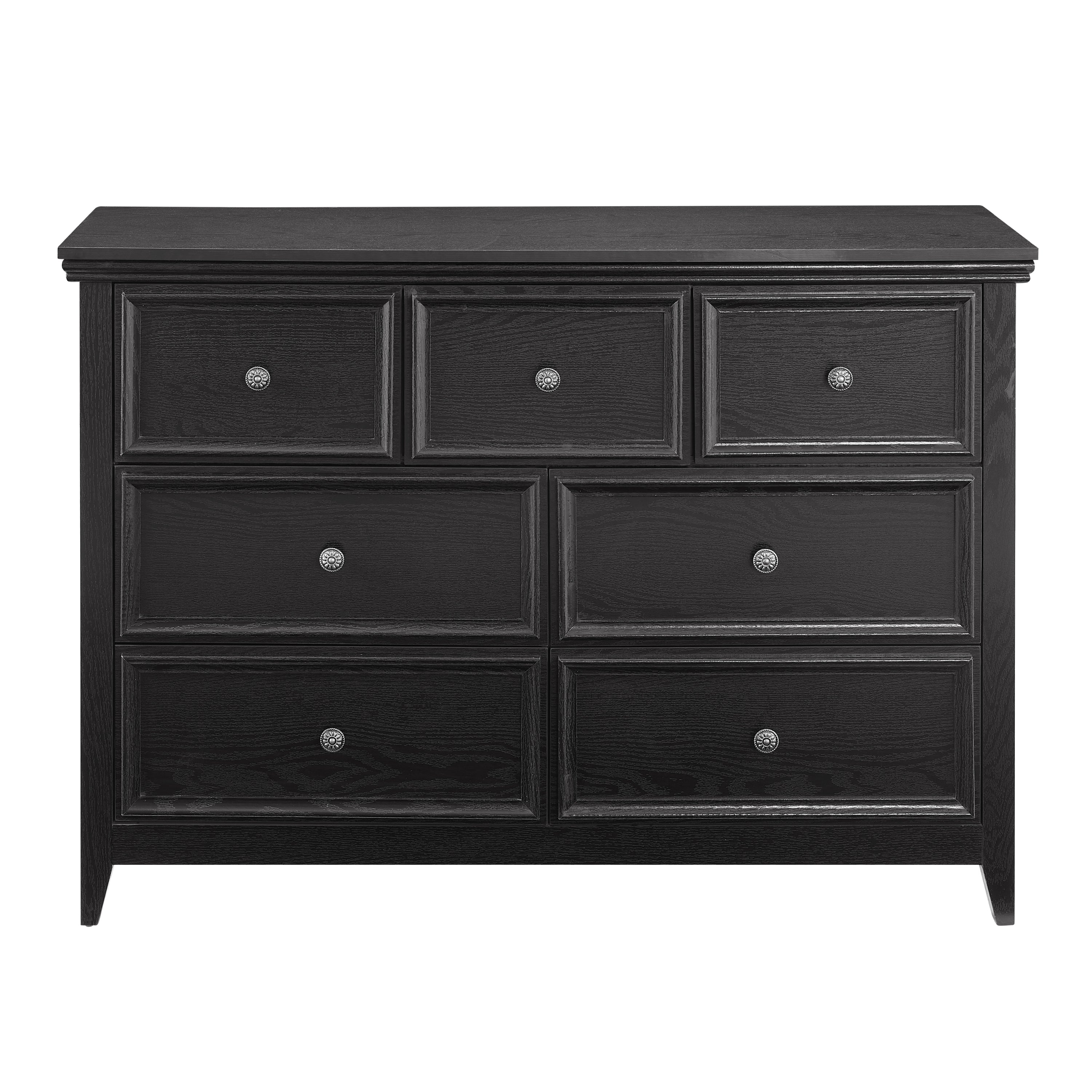 Modern 7-Drawer Dresser — Chest of Drawers Storage Cabinet