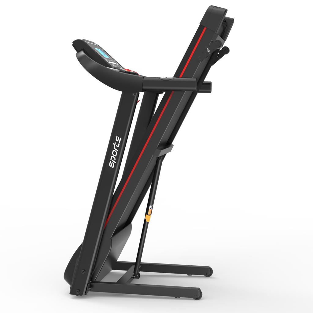 Foldable treadmill running jogging walking exercise modes