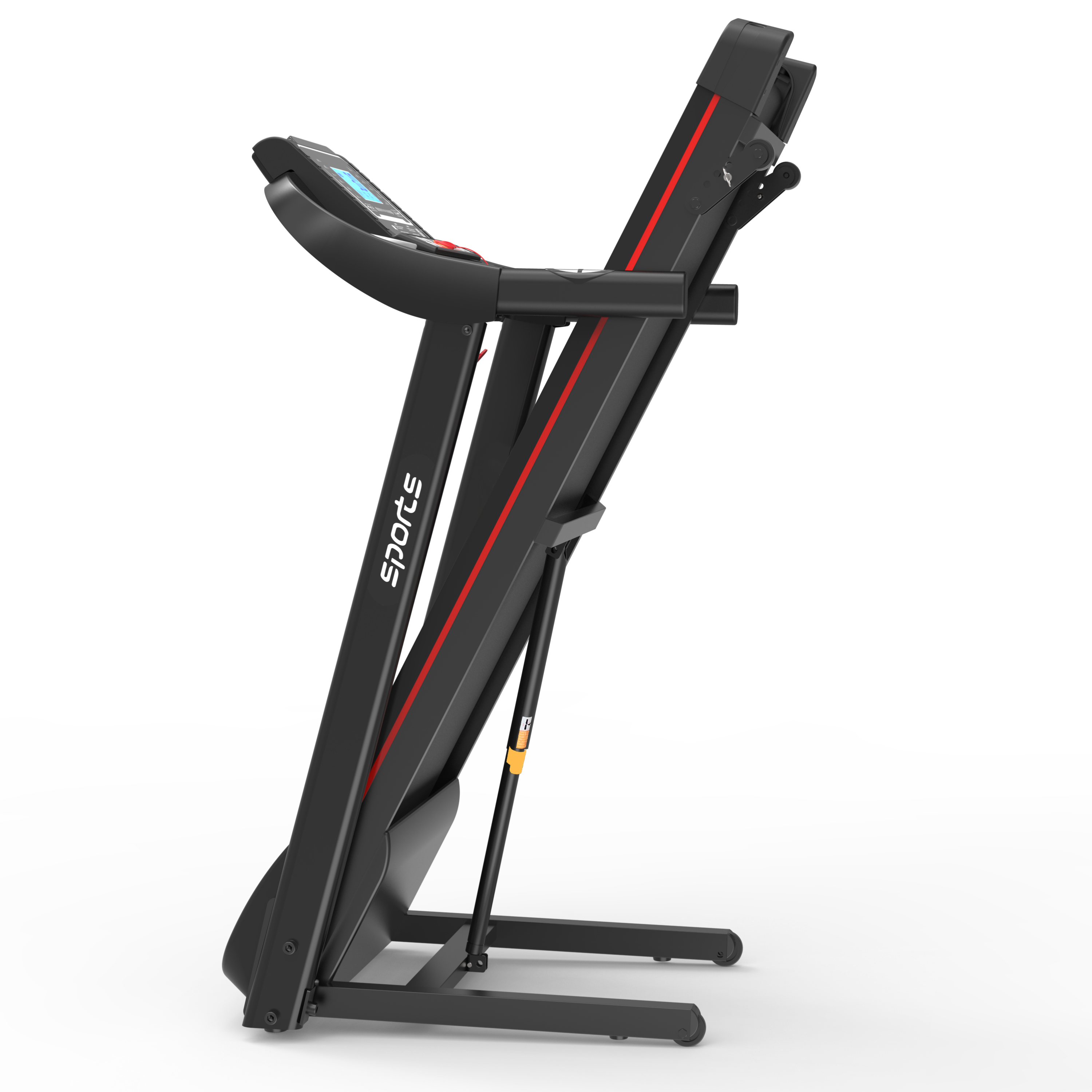 Foldable treadmill running jogging walking exercise modes