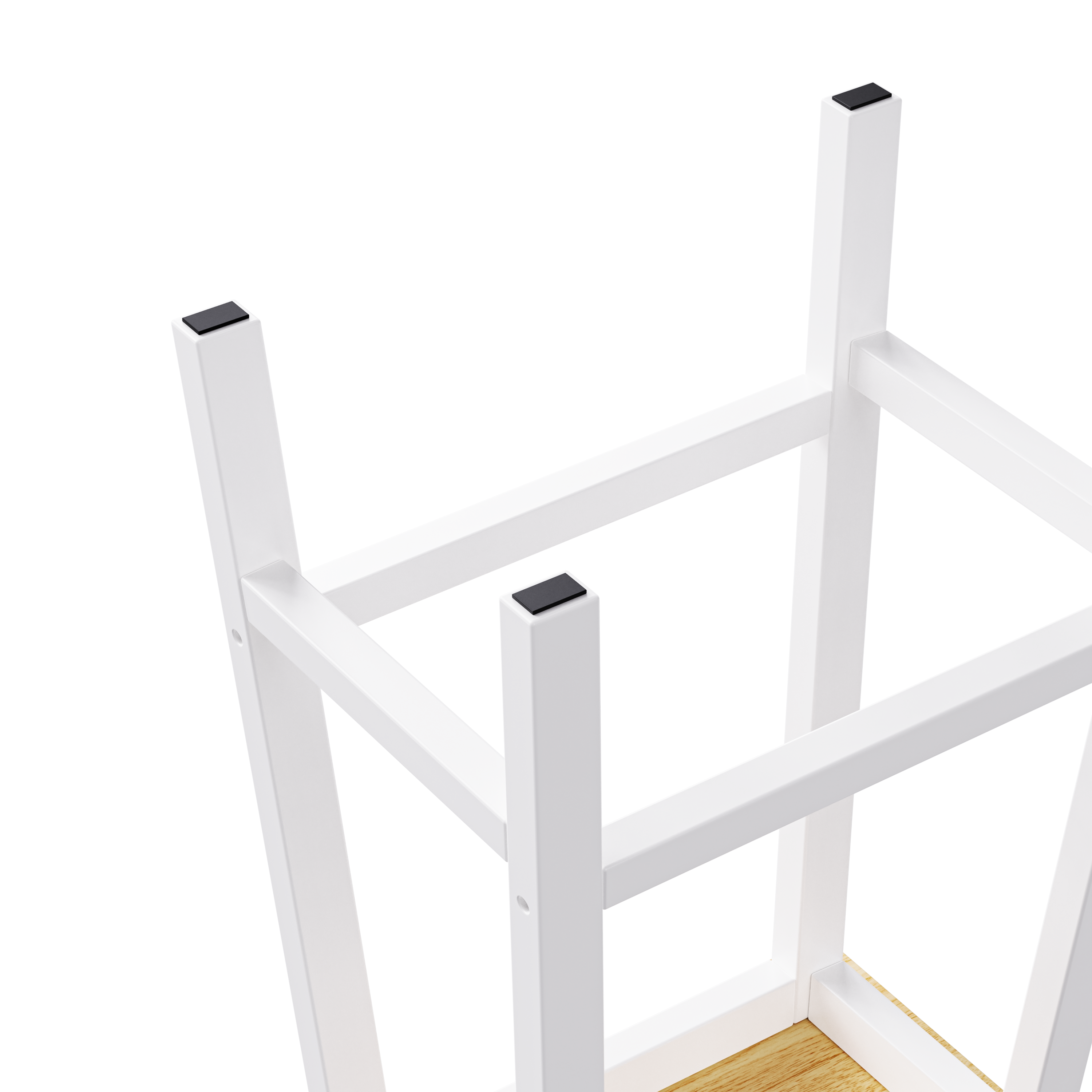 K&K 53inch Large Kitchen Island with 2 Bar Stools, Power Outlet,Door Internal Storage Rack, Kitchen Storage Cart on 5 Wheels with Drop Leaf, 5 Open Side Racks, 3 Drawers,Black (Three Packages)