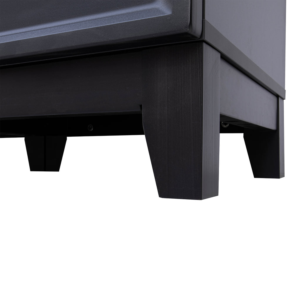 Modern entertainment center geometric minimalist design