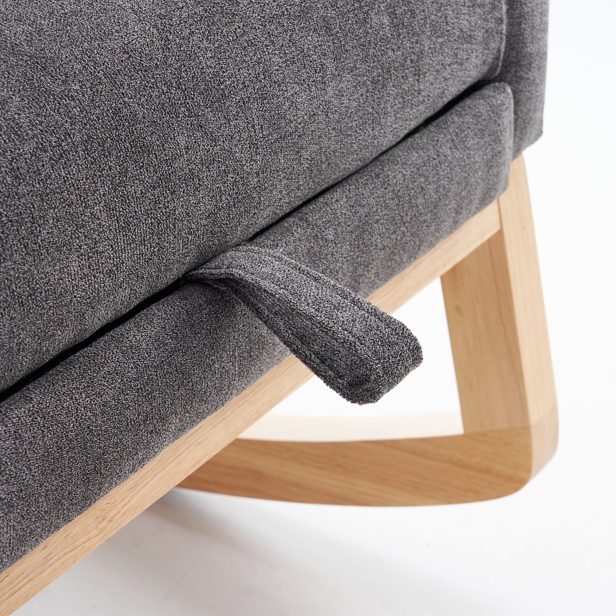 High back rocker in nursery or bedroom