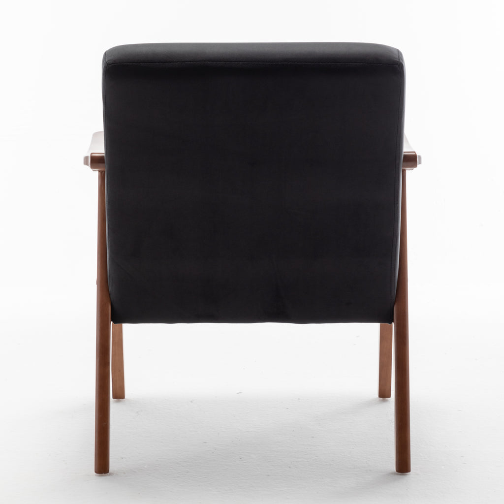 Rubber wood frame leg detail