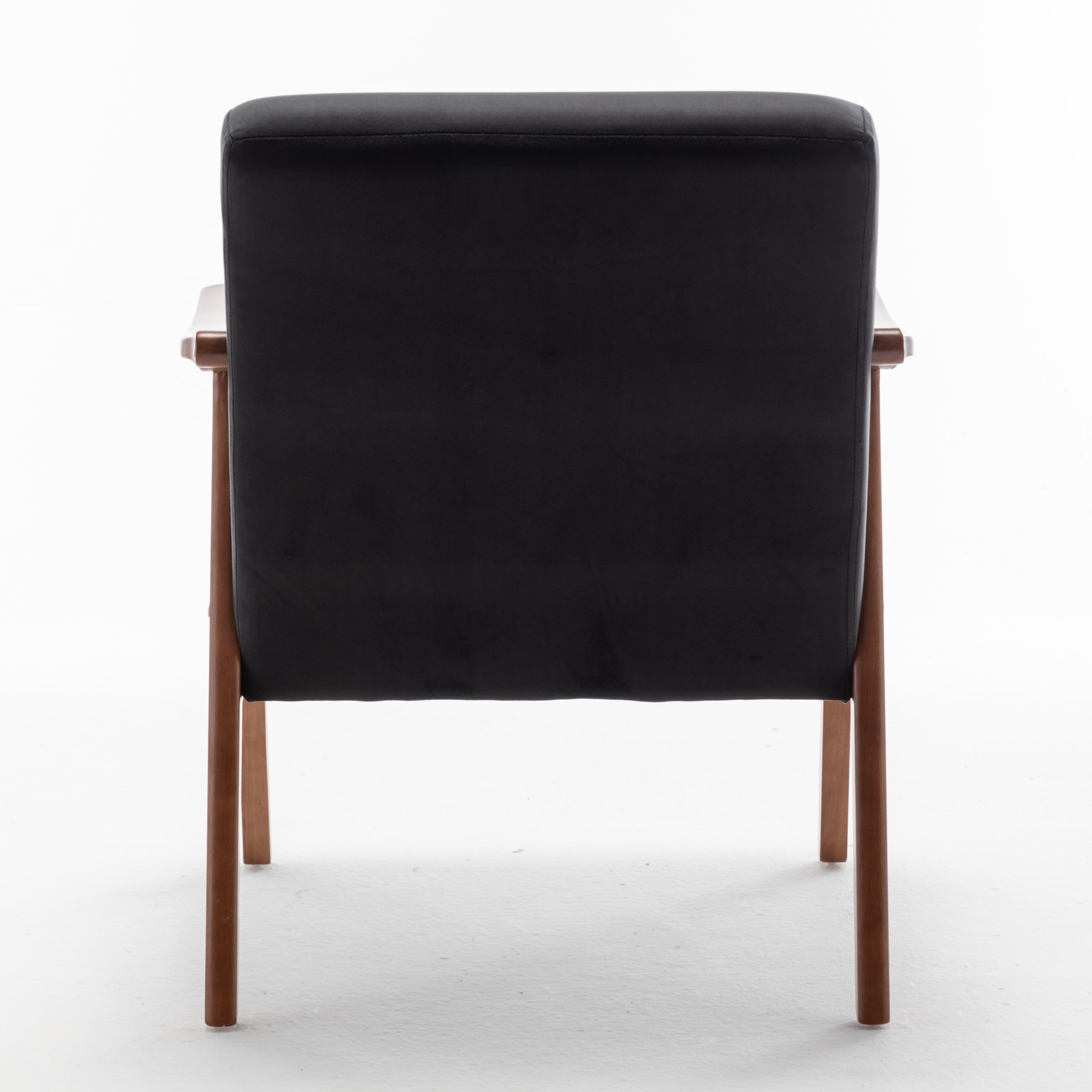 Rubber wood frame leg detail