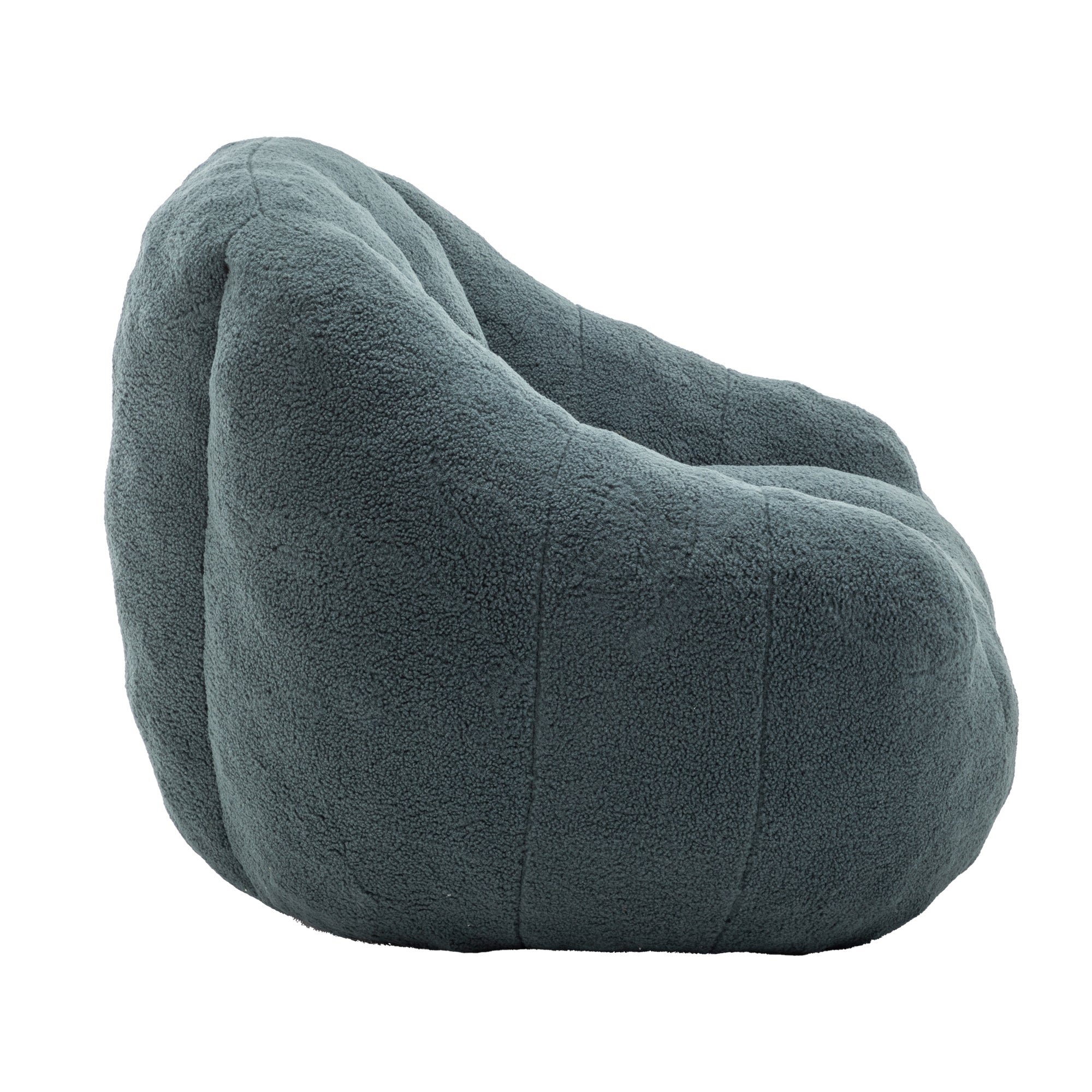 Tufted teddy bean bag chair full product overview