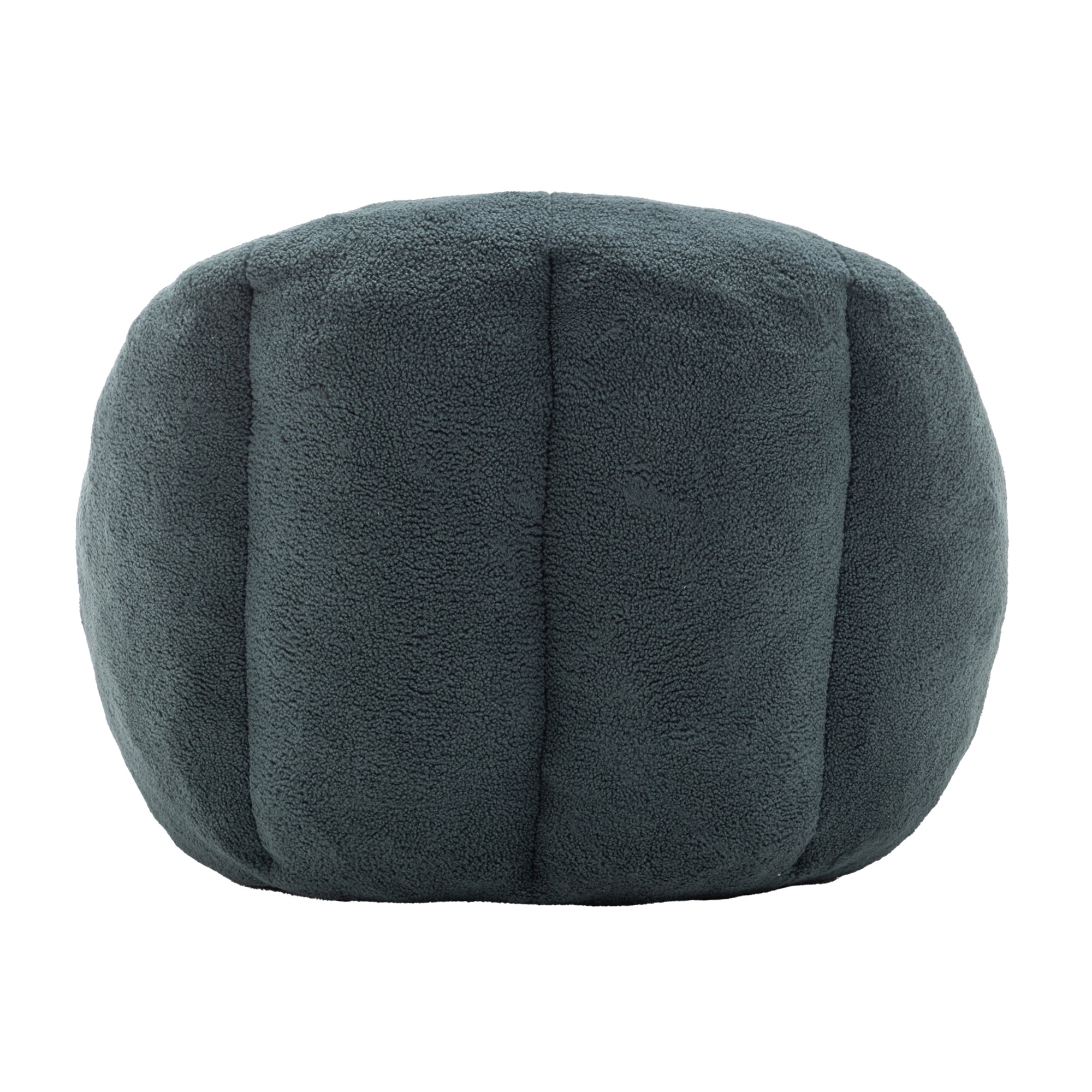 Adult-size green bean bag chair lifestyle photo