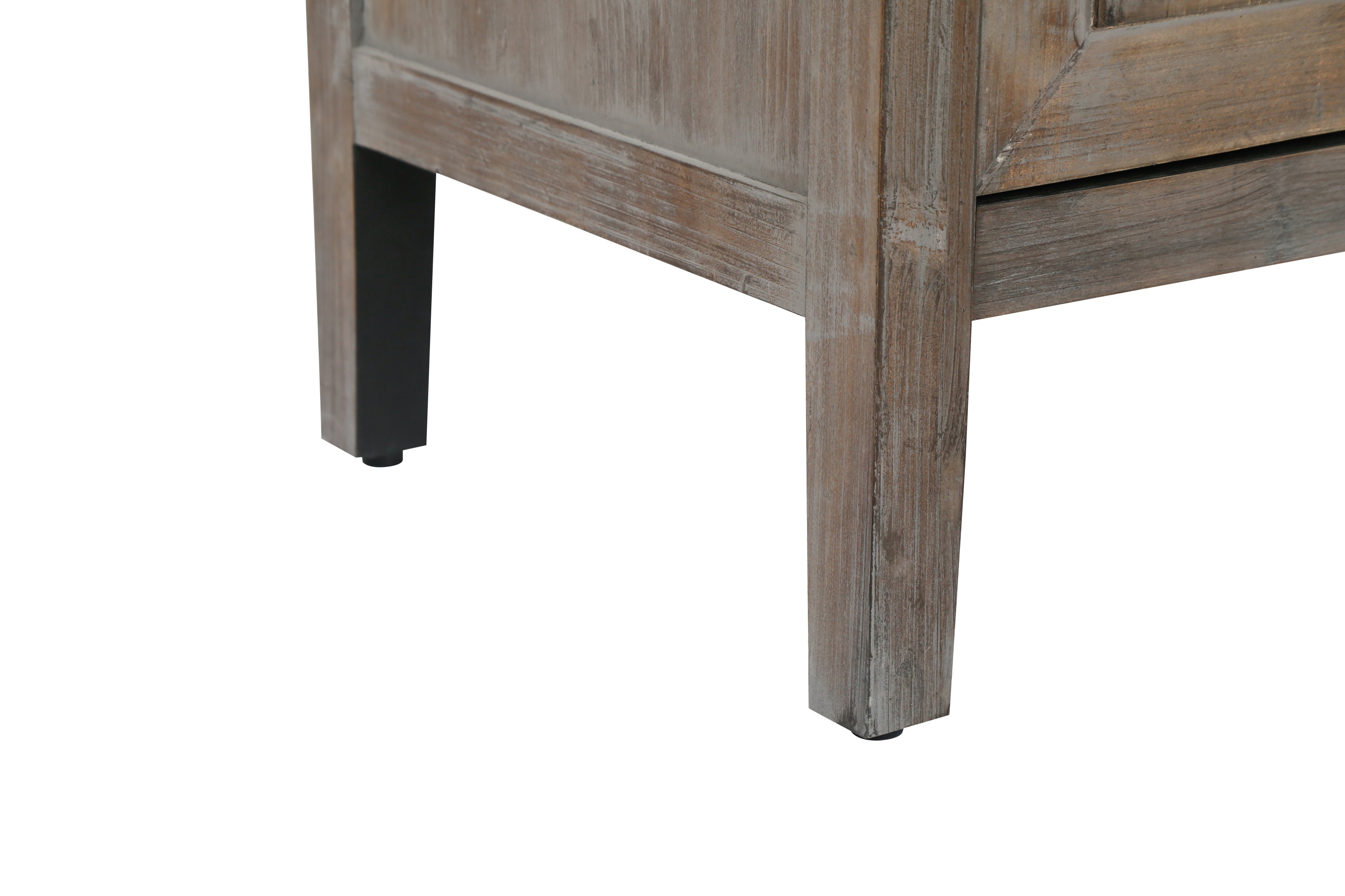 Farmhouse buffet cabinet natural fir wood finish