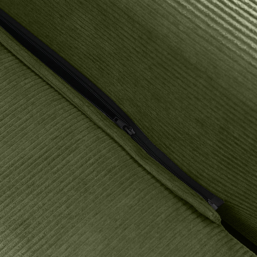High-density foam cushion comfort detail