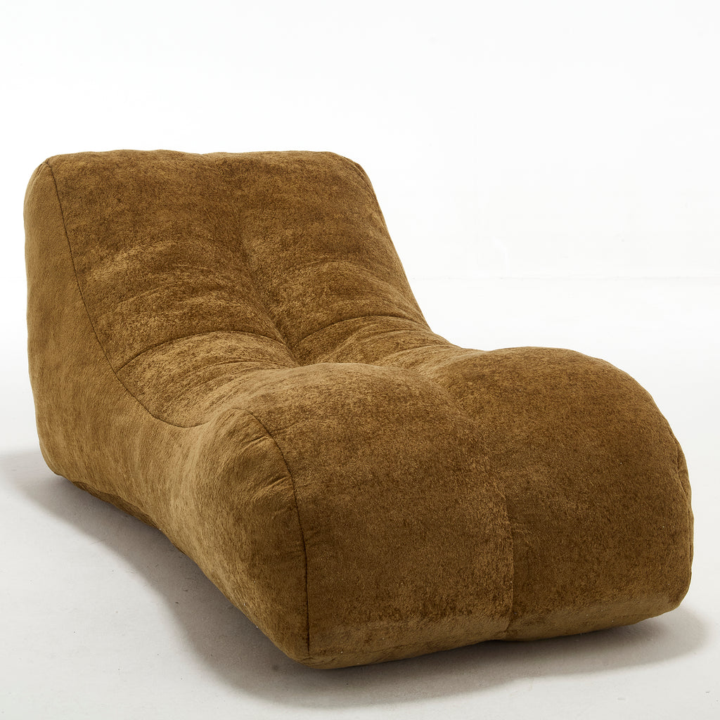 Polyester bean bag chair dimensions view