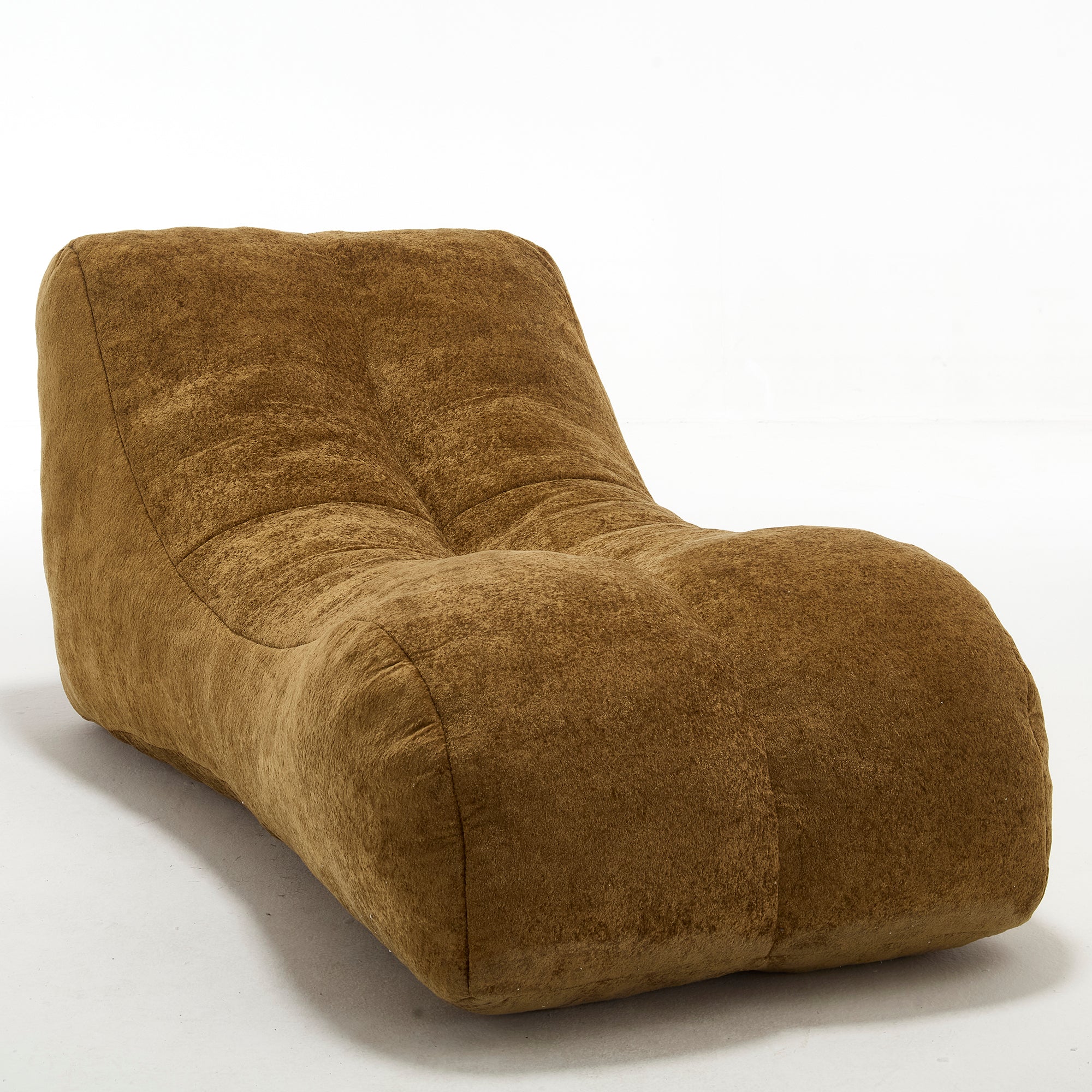 Polyester bean bag chair dimensions view