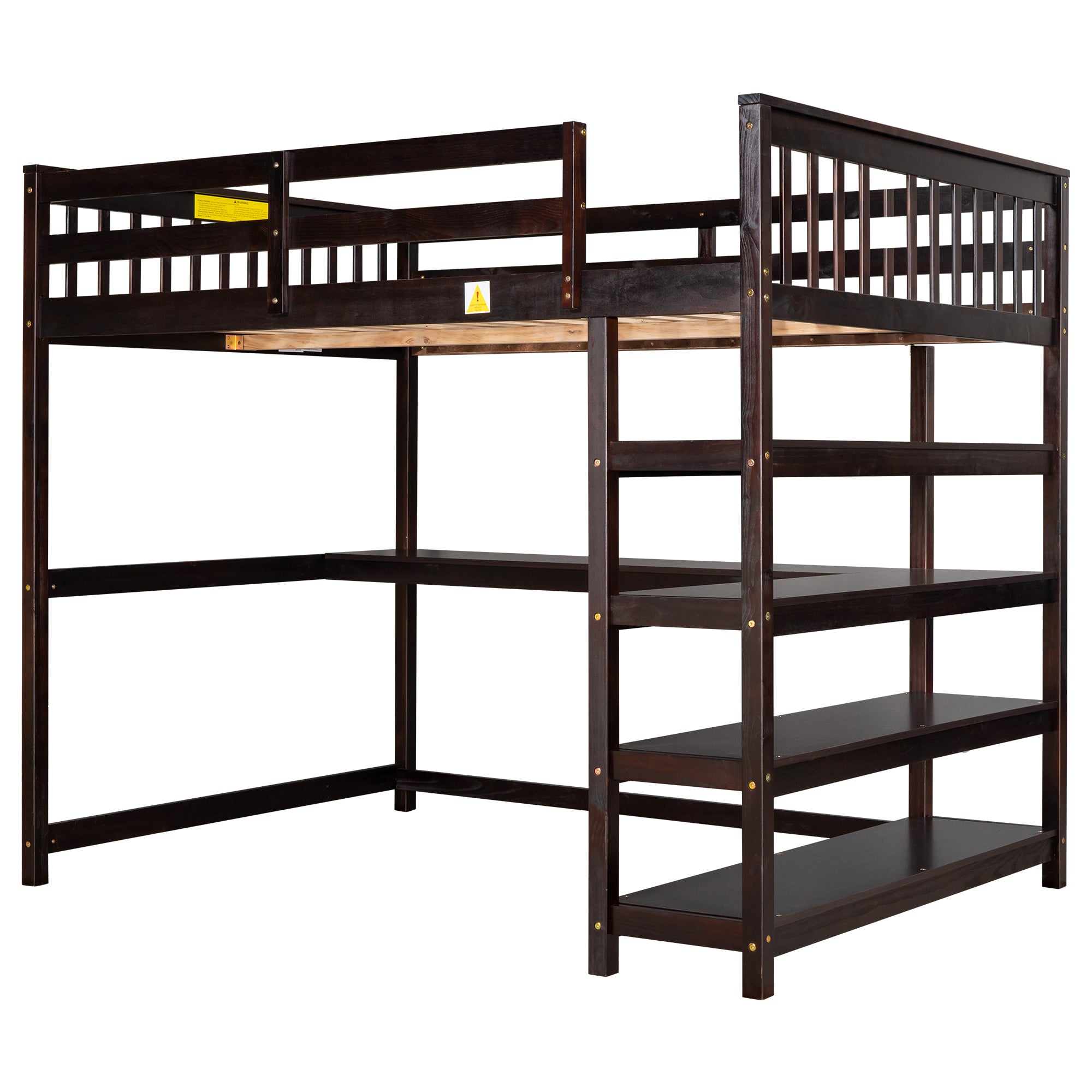 Full loft bed dimensions overview