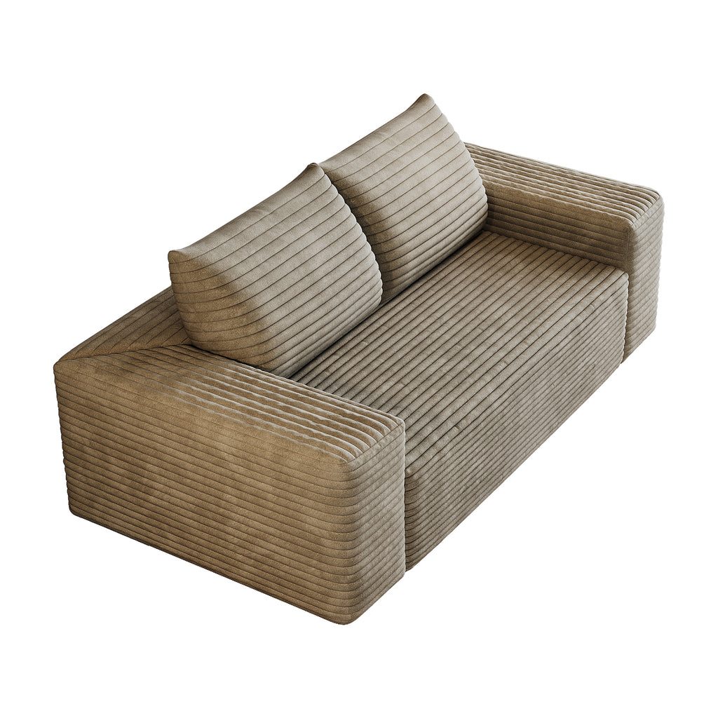 2-seater deep seat sofa full product view
