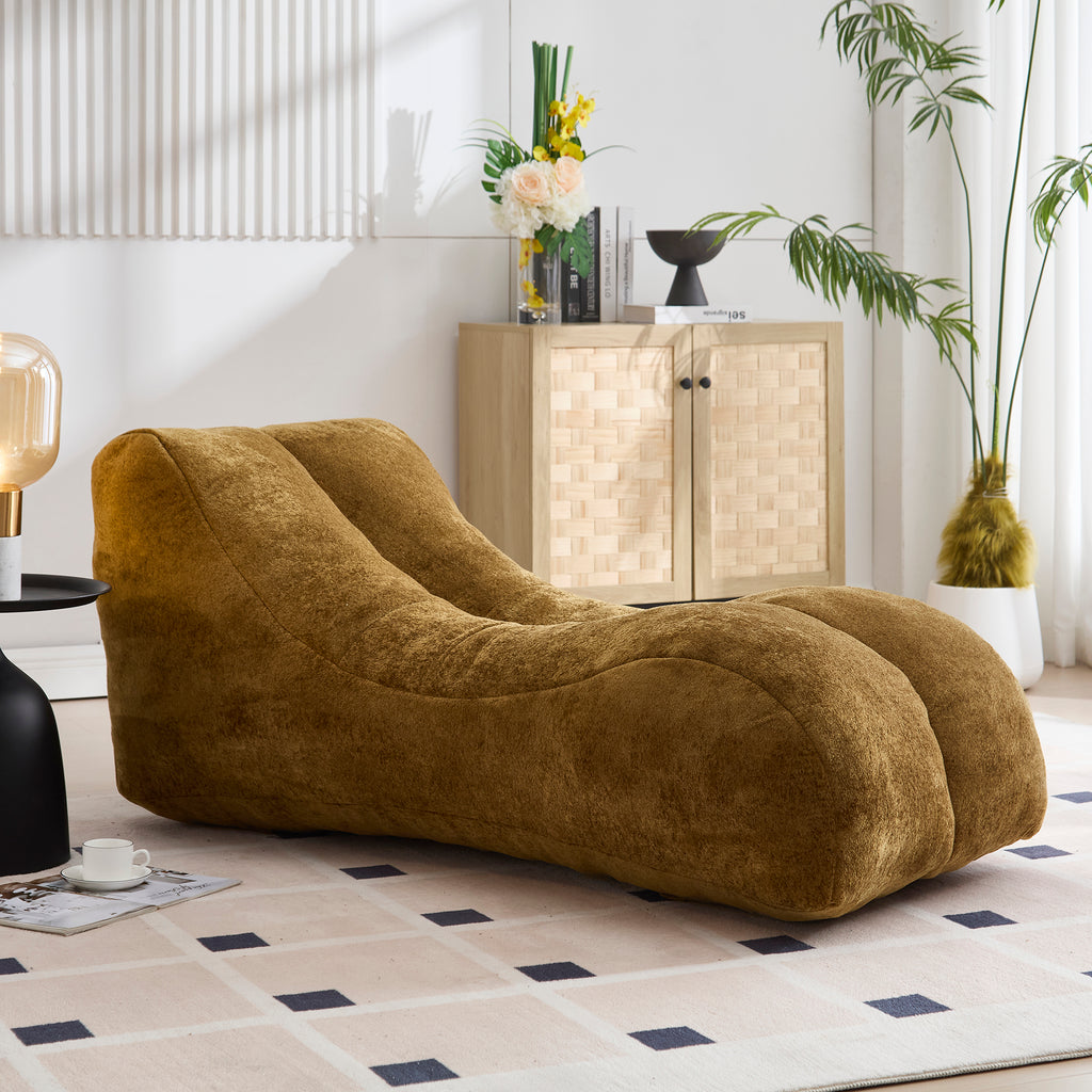 Bean bag lounger top view