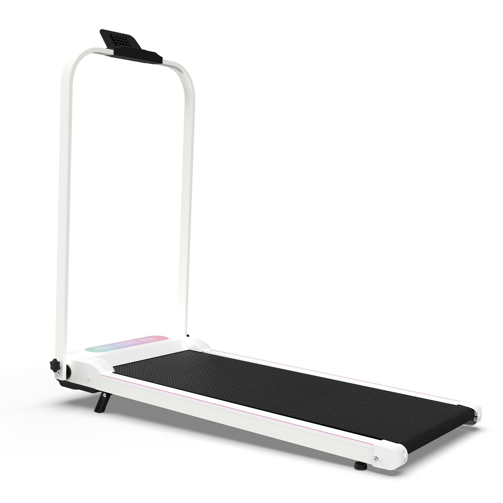 Under desk walking pad speed and incline controls
