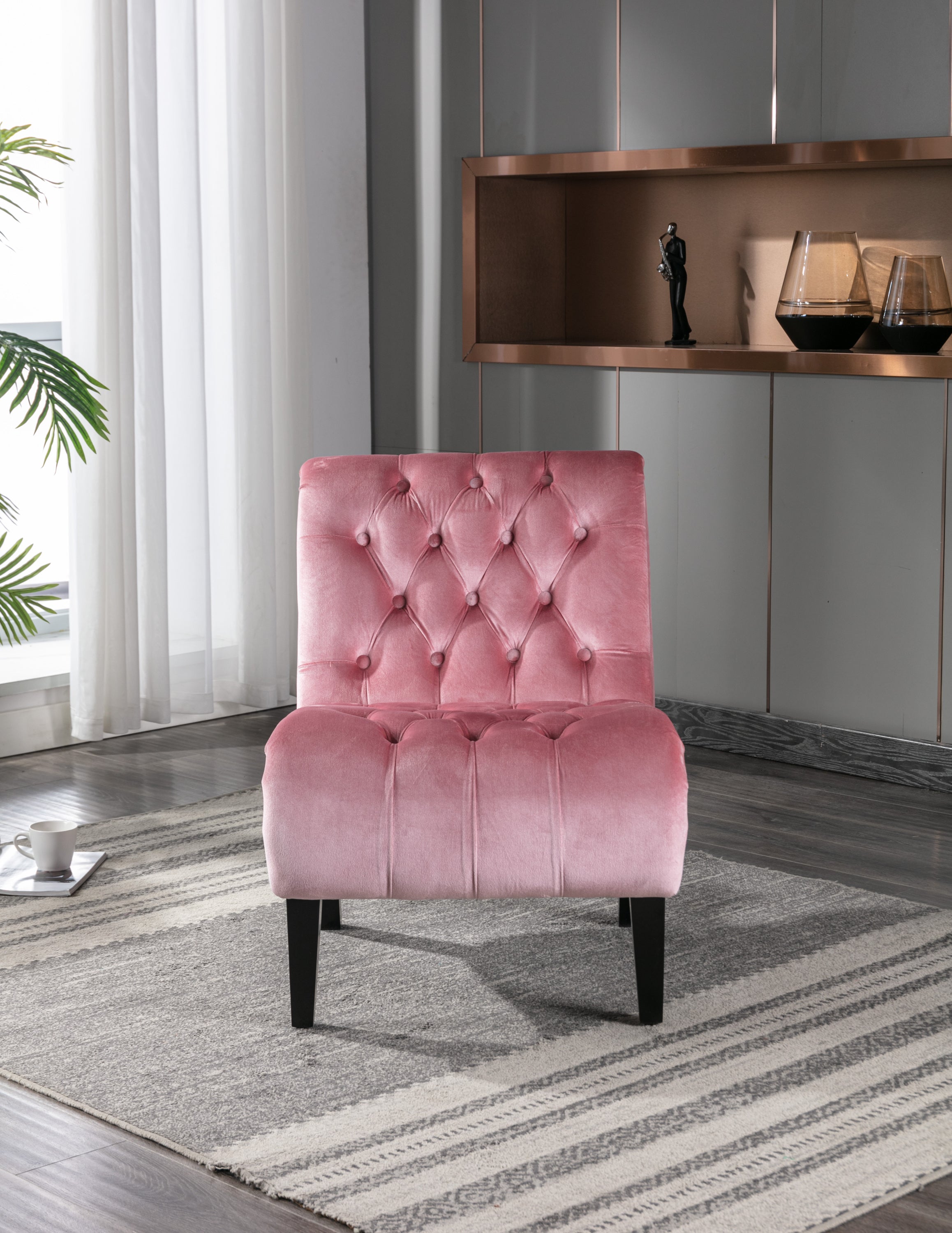 Velvet upholstery close-up