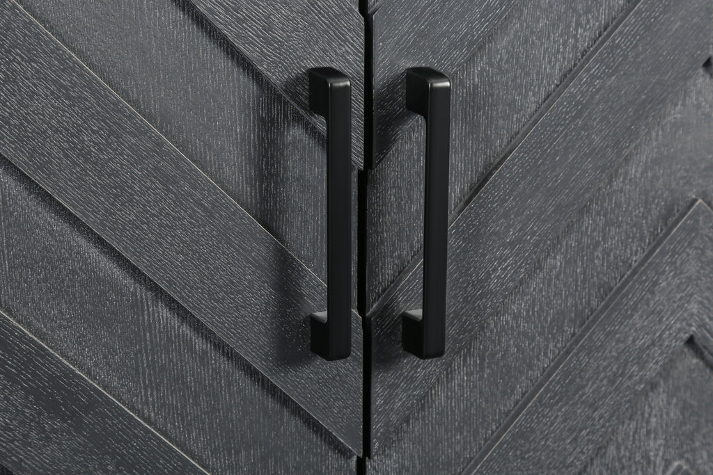Grey lacquered sideboard entryway console